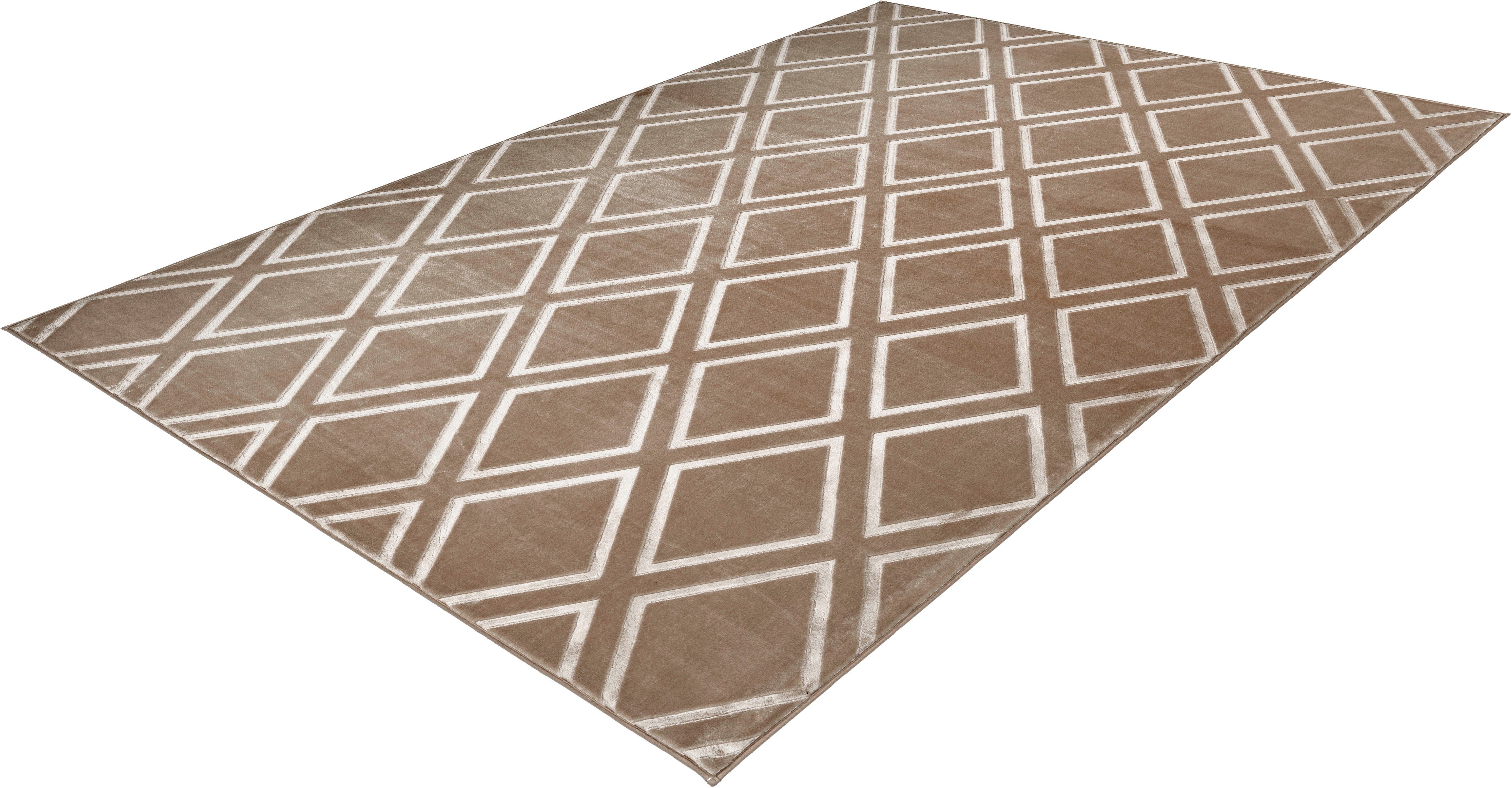 aRTE ESPINA Loper Monroe 300 bijzonder zacht door microvezel lopers maat 80x300 cm bruin