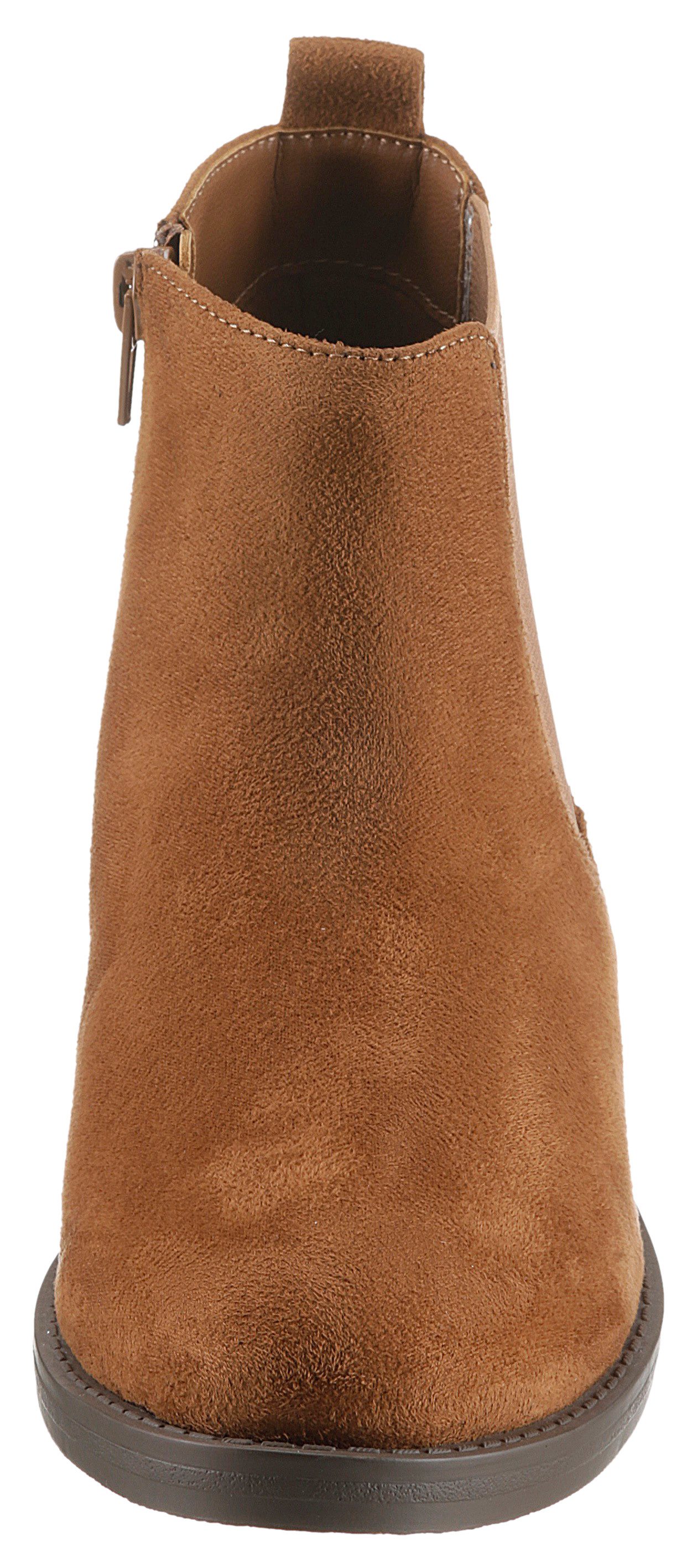 Aniston SHOES Chelsea-boots ankle boot, block heel, with wide stretch - new collection