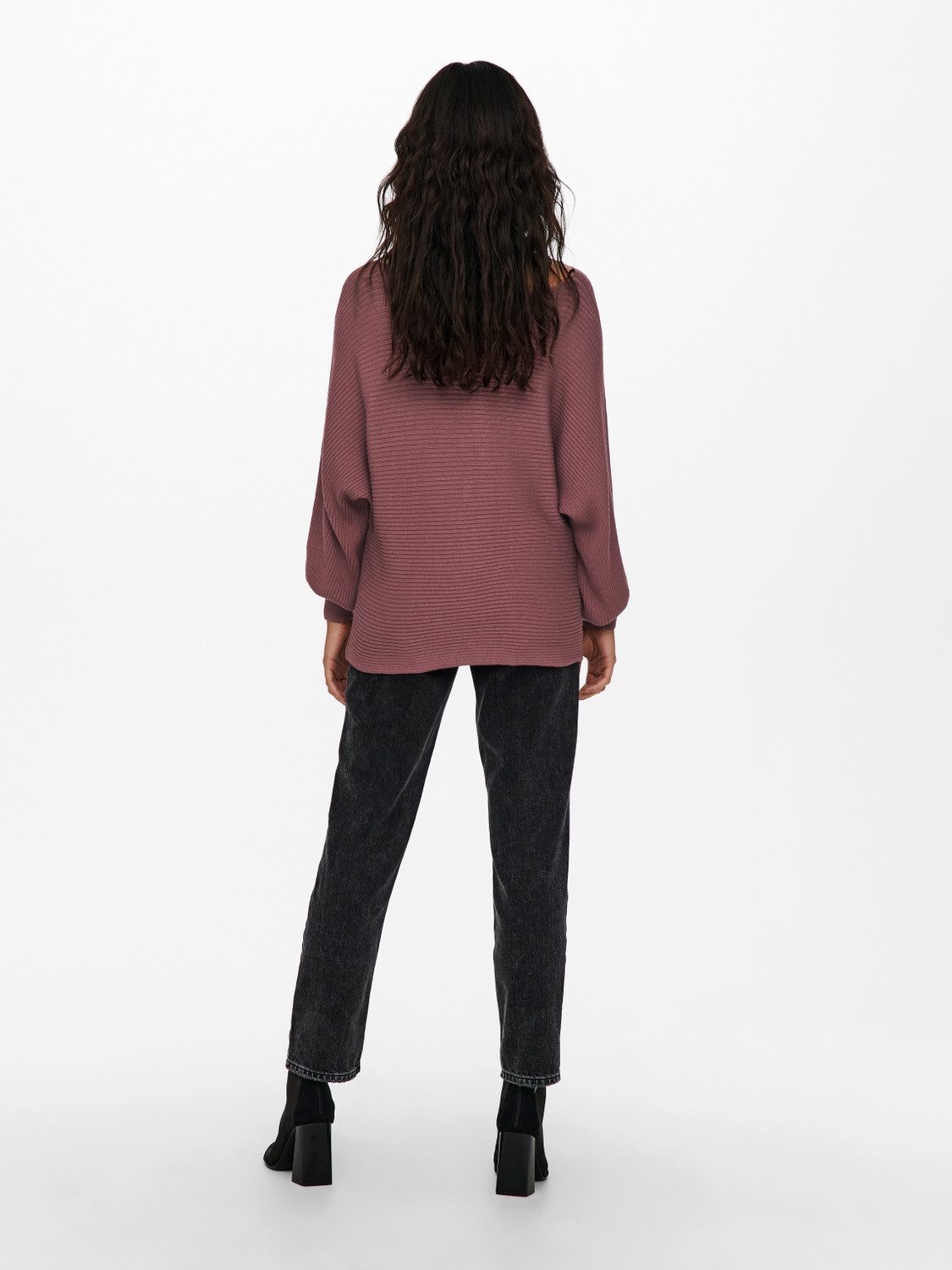 Only Gebreide trui ONLADALINE L/S SHORT PULLO KNT NOOS