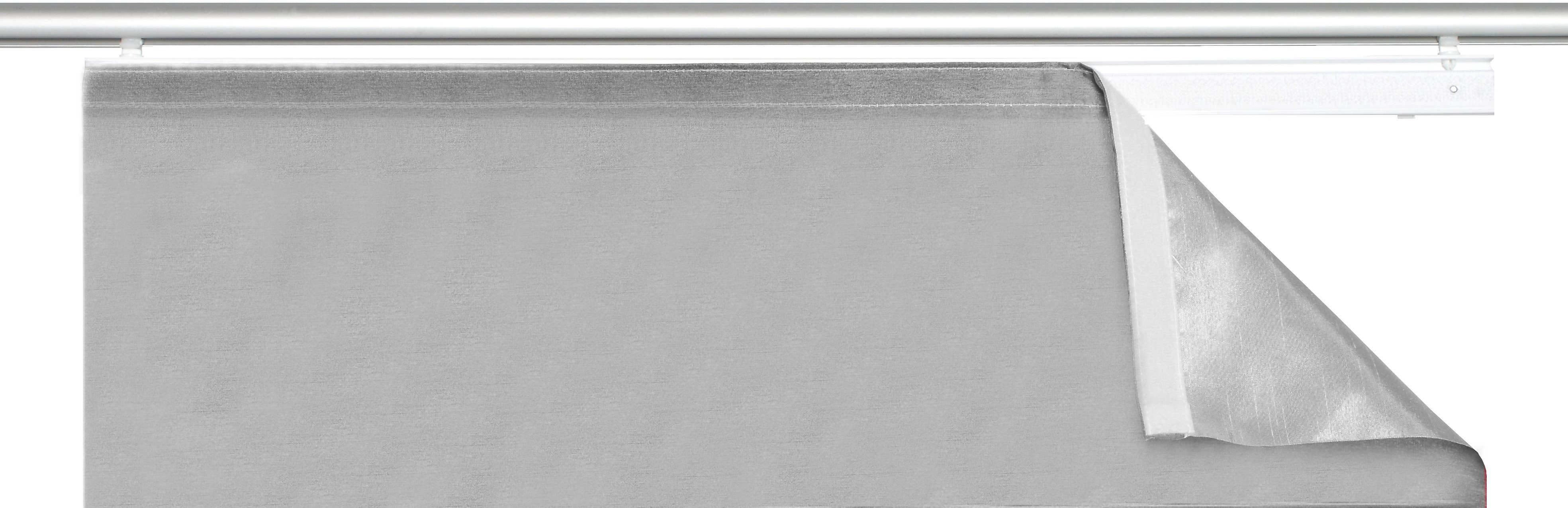 HOME WOHNIDEEN Paneelgordijn Edmonton HxB: 245x60, inclusief bevestigingsmateriaal, ondoorzichtig (1 stuk)