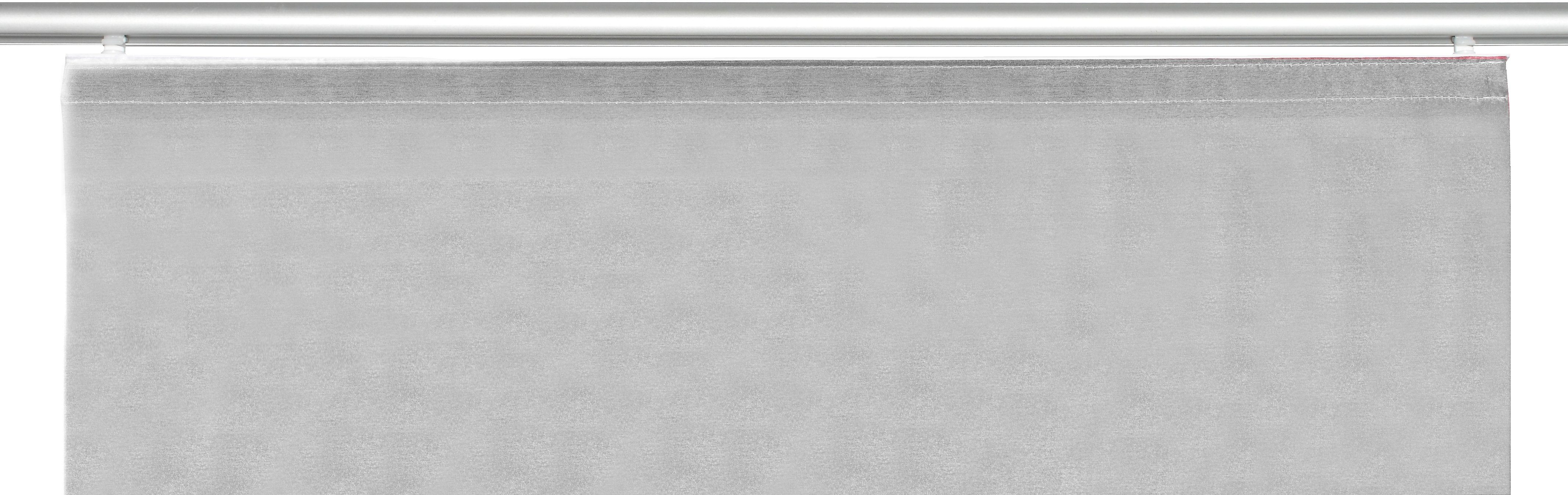 HOME WOHNIDEEN Paneelgordijn Edmonton HxB: 245x60, inclusief bevestigingsmateriaal, ondoorzichtig (1 stuk)