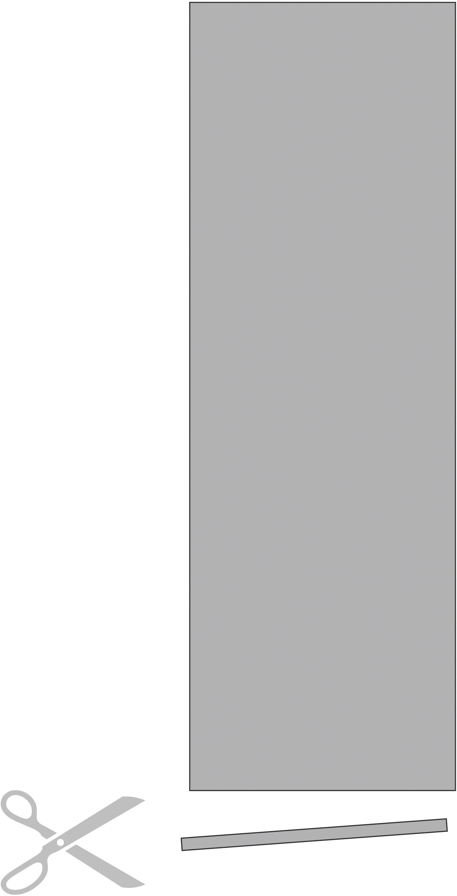 HOME WOHNIDEEN Paneelgordijn Edmonton HxB: 245x60, inclusief bevestigingsmateriaal, ondoorzichtig (1 stuk)
