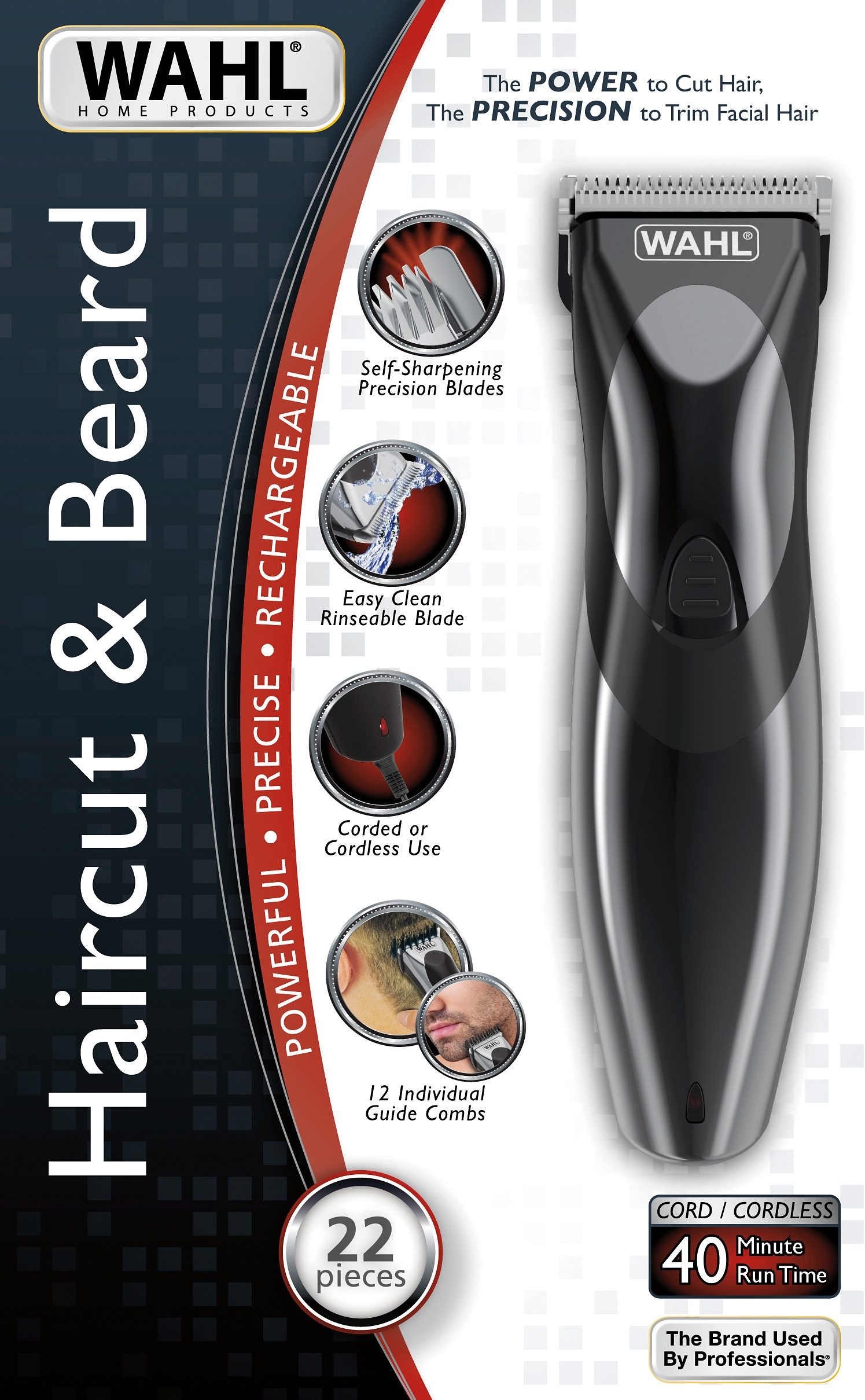Wahl Tondeuse 9639-816 Haircut & Beard