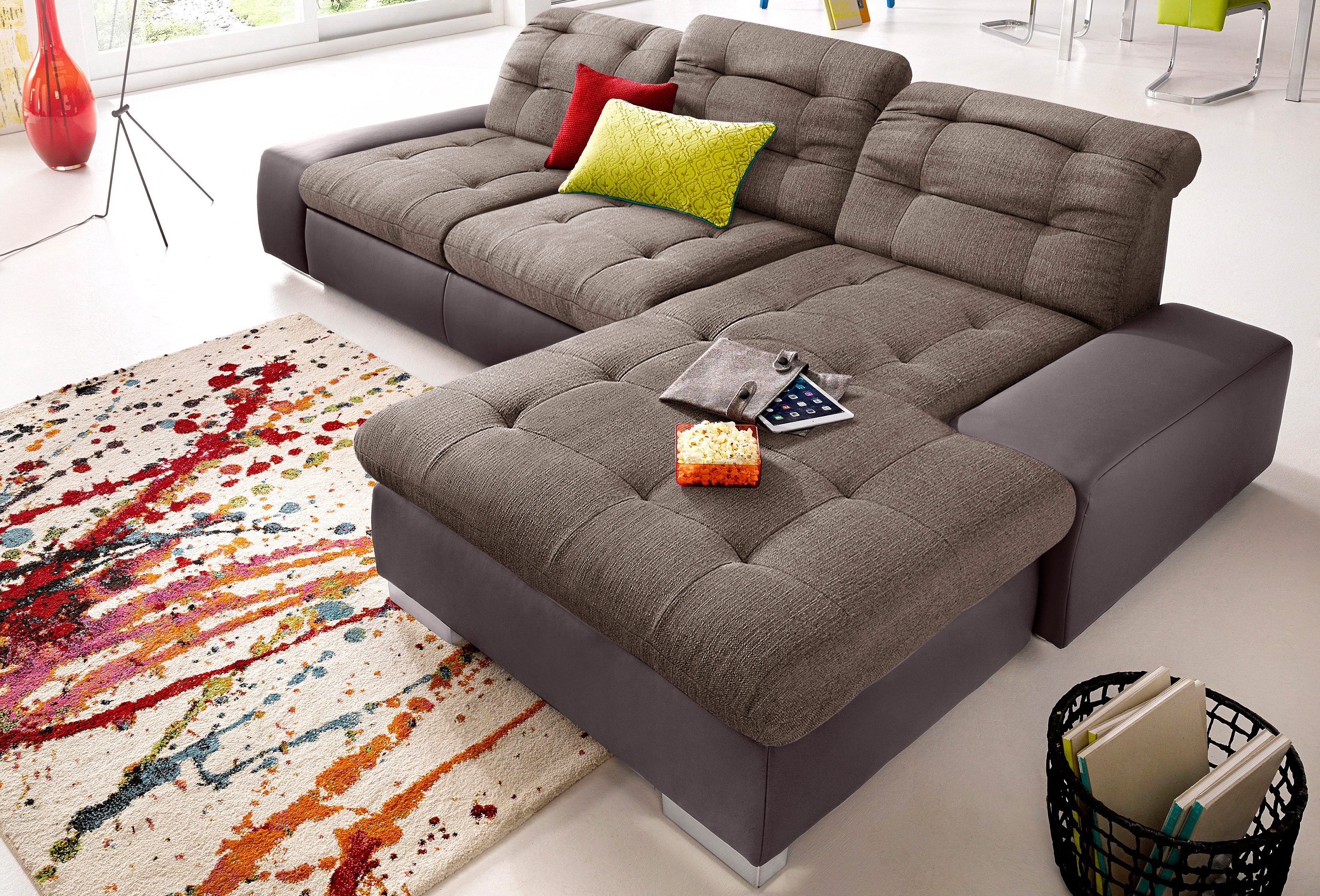 Sit&more Hoekbank Palomino L-vorm naar keuze xl of xxl en met slaapfunctie
