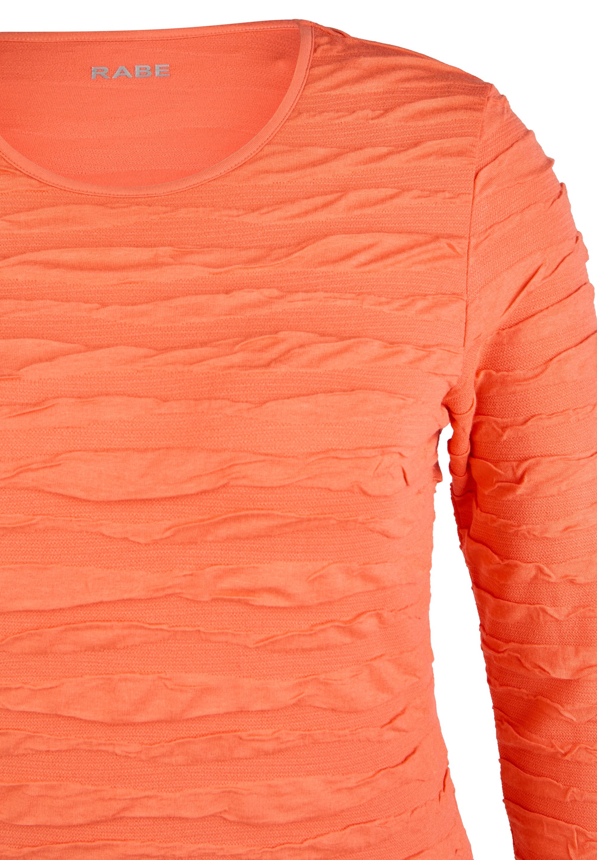 Rabe Shirt met 3/4 mouwen met structuurpatroon