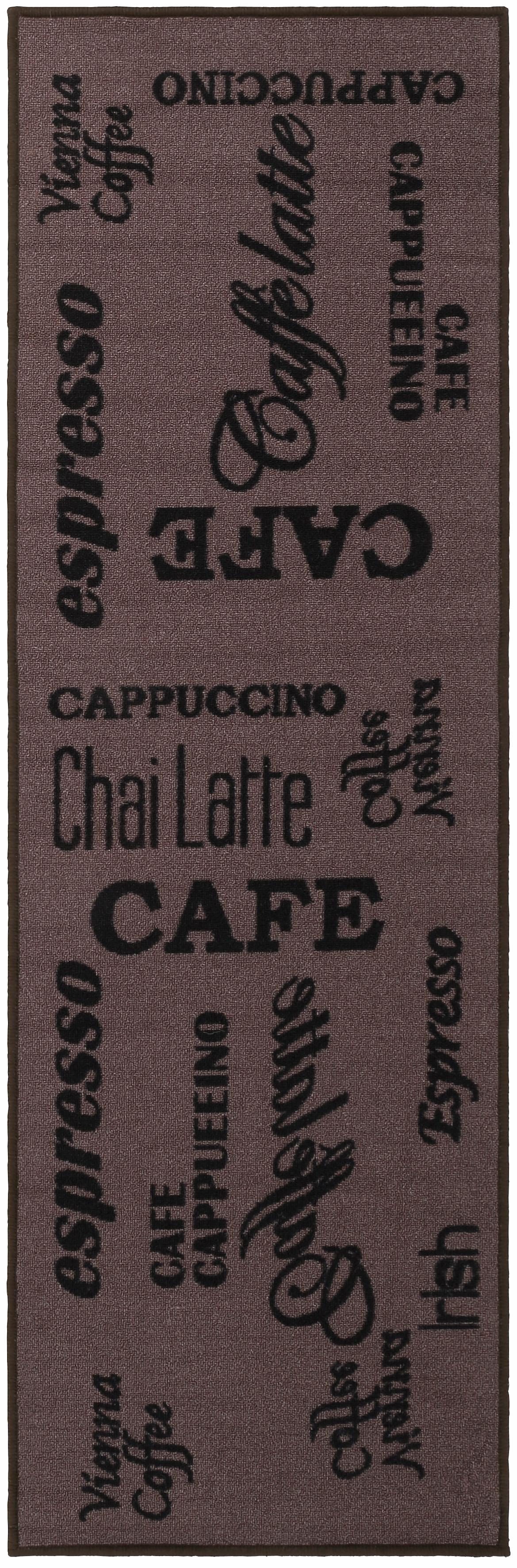 Andiamo Keukenloper Espresso met opdruk, antislip, keuken, klantfavoriet