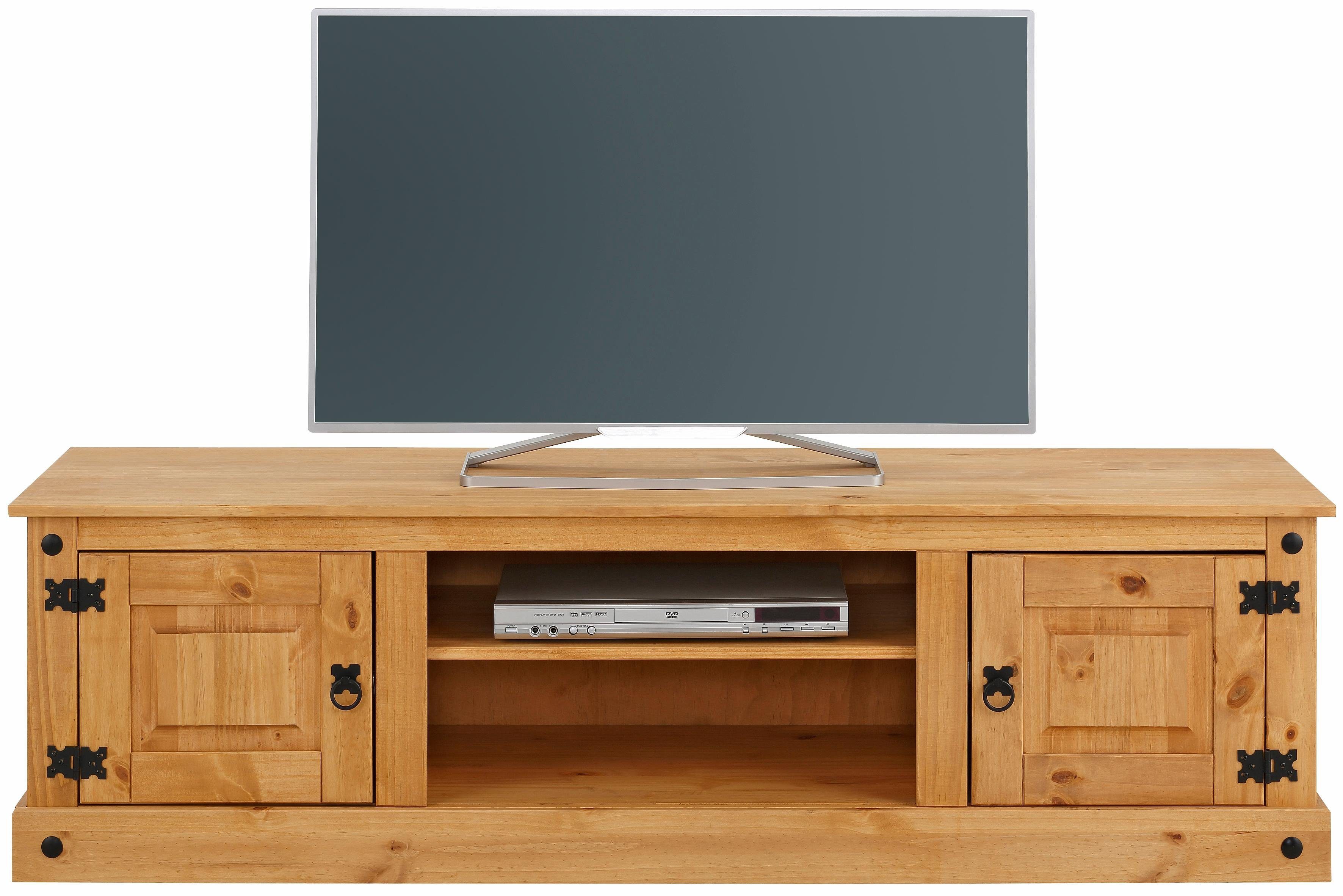 home affaire tv-meubel mexico tv-tafel breedte 160 cm beige