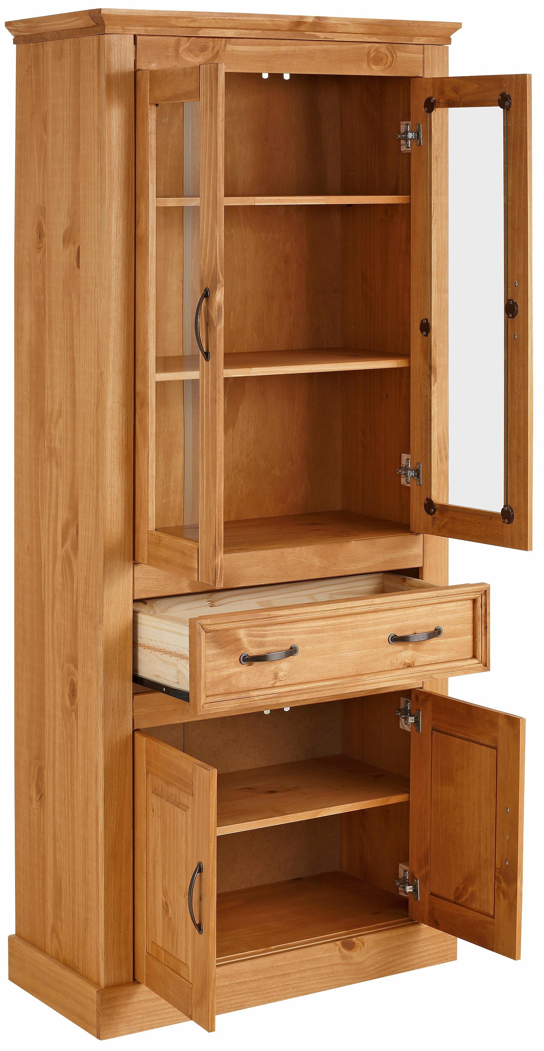 Home affaire Vitrinekast Selma Hoogte 180 cm (2-deurs)