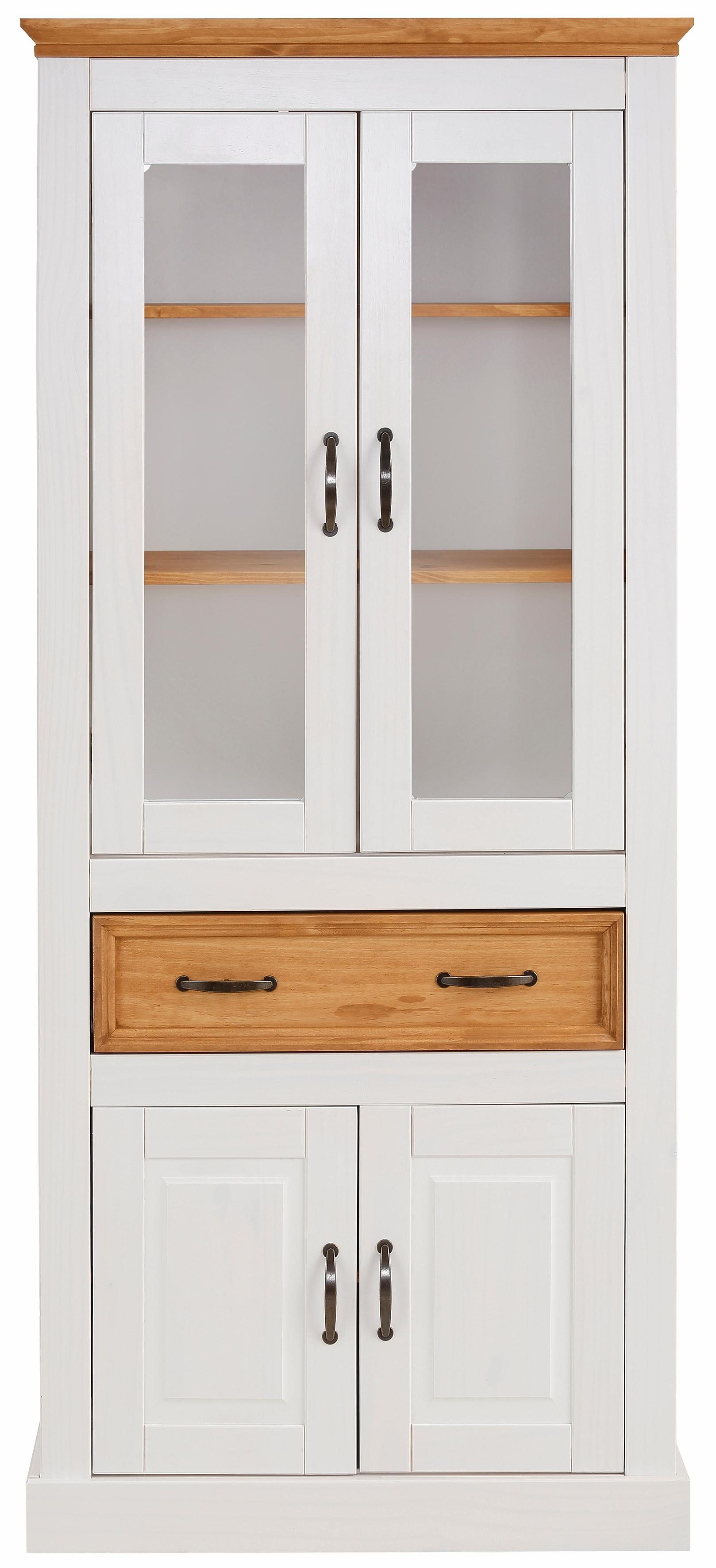 Home affaire Vitrinekast Selma Hoogte 180 cm (2-deurs)