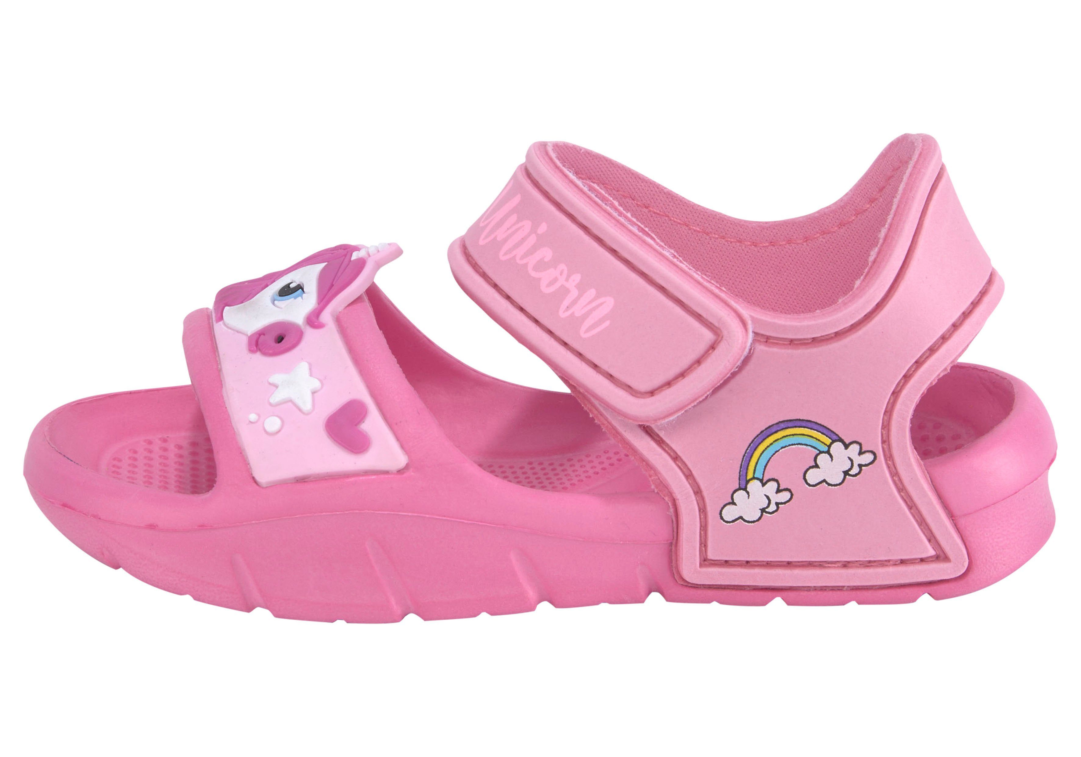 Disney Sandalen Unicorn met klittenband
