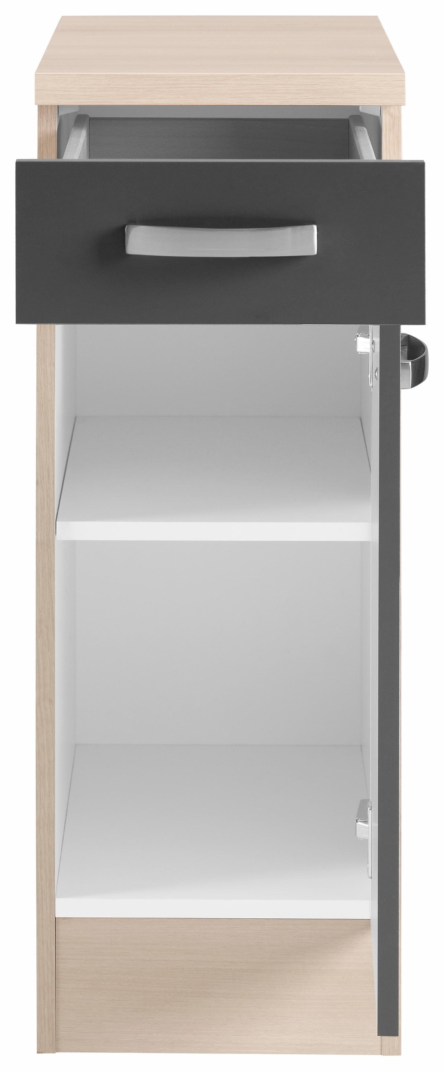 OPTIFIT Onderkast Faro , met metalen handgrepen, breedte 30 cm
