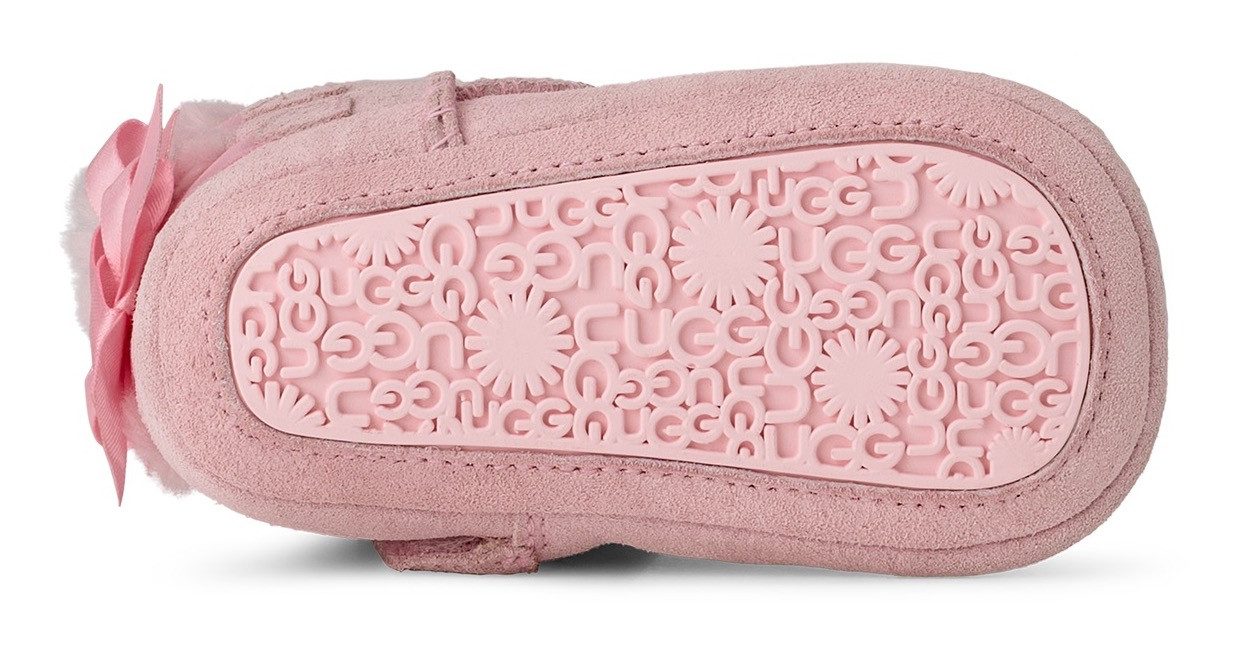 UGG Kruipschoentjes BABY BAILEY BOW Babyschoen, huispantoffel, winterlaars met praktische klittenbandsluiting