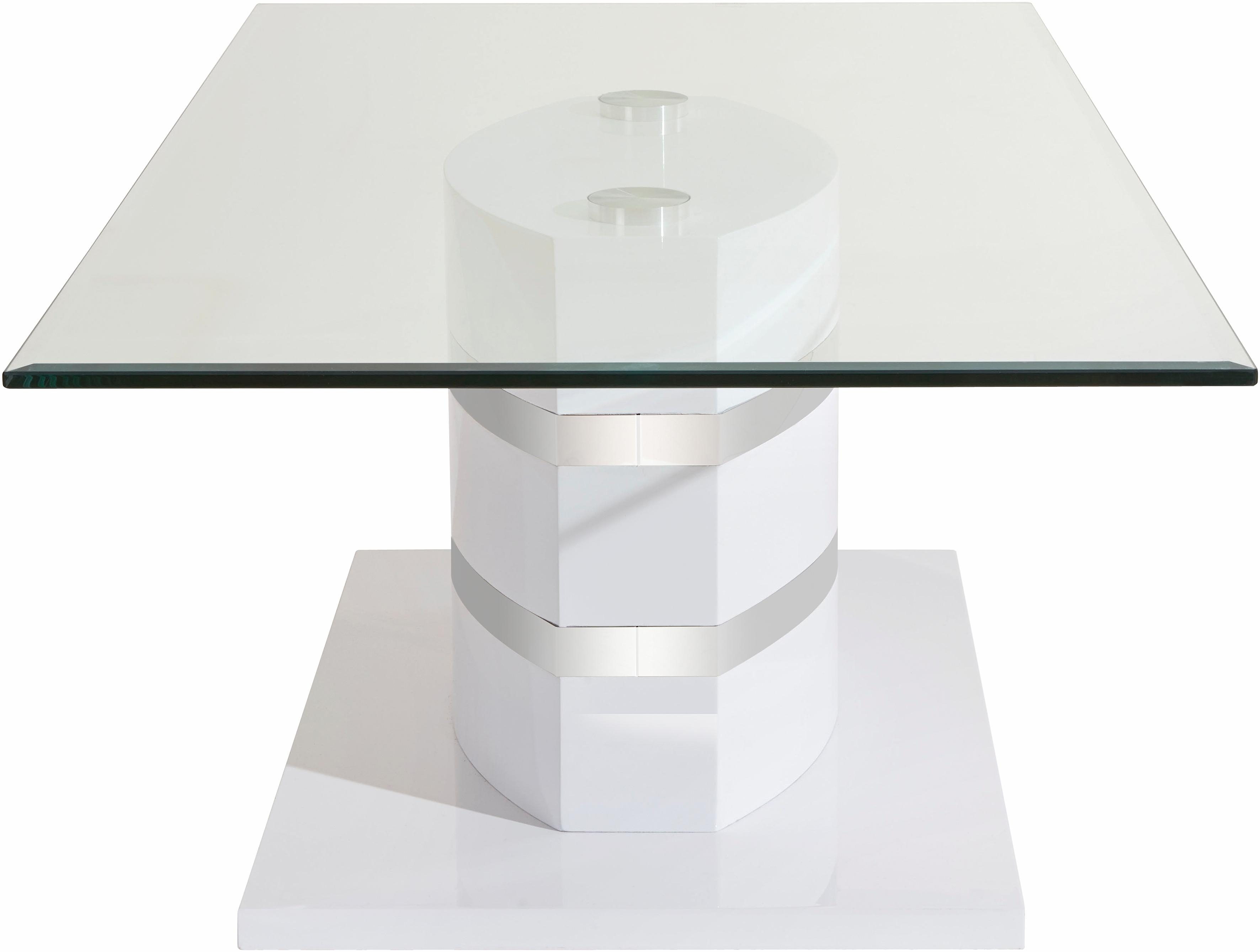 Paroli Salontafel met heldere glasplaat