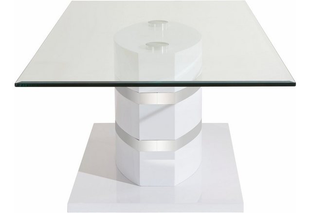 Salontafel met vensterglasplaat Salontafel met vensterglasplaat