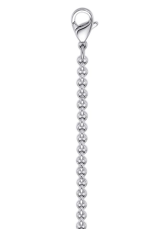 Firetti Edelstalen ketting Sieraad cadeau in erbs-ketting schakeling, 2,4 mm breed