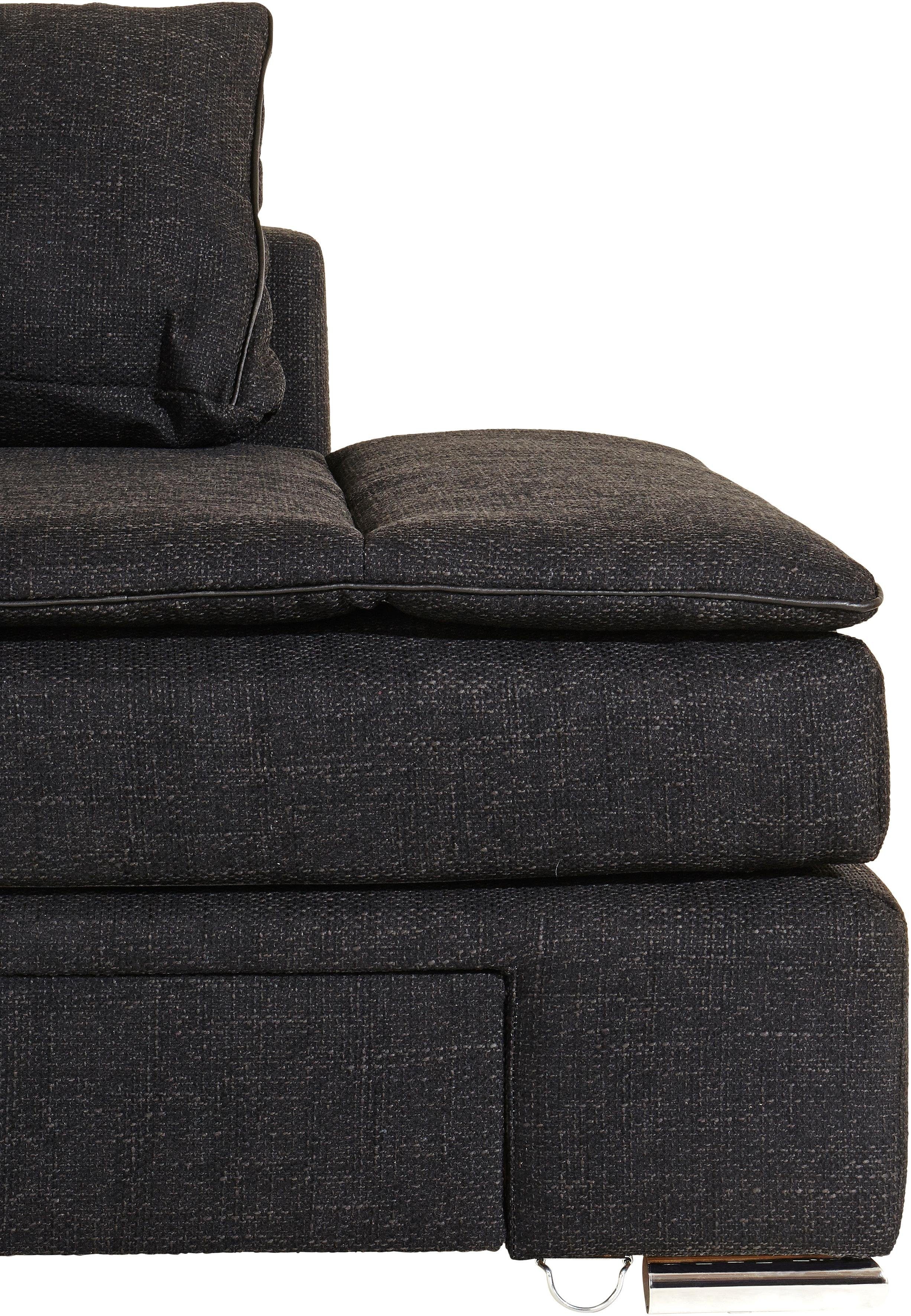 INOSIGN Hoekbank Boxspringbed Night & Day L-vorm met permanente slaapfunctie zonder armleuningen