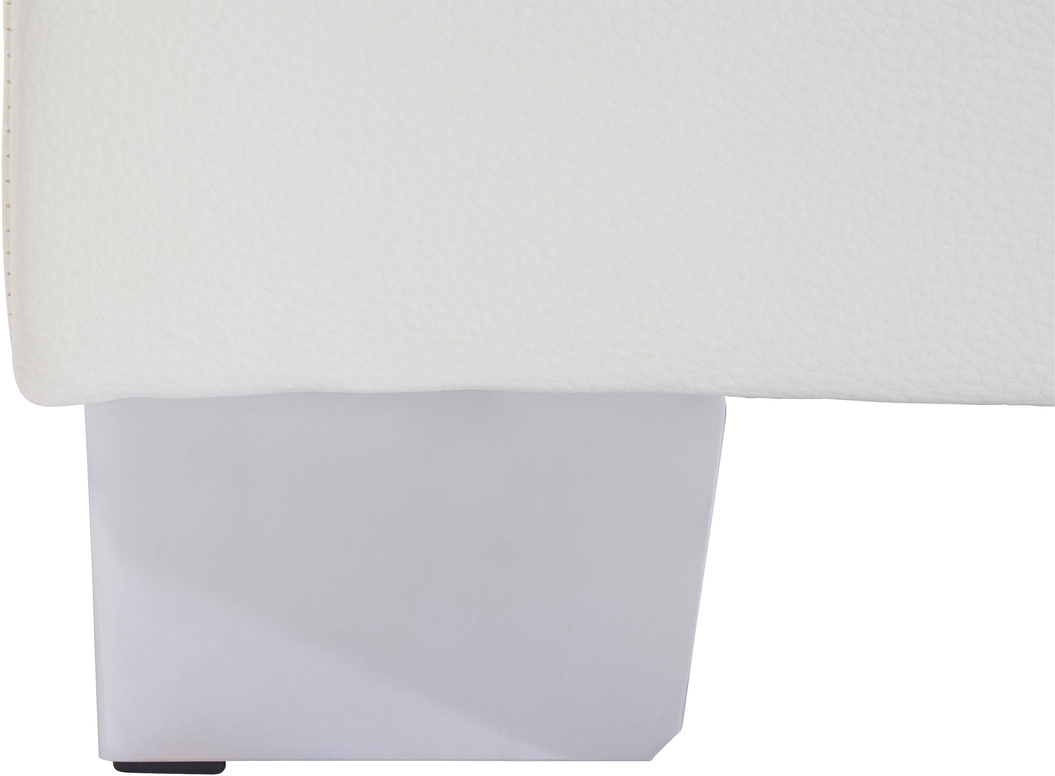 DOMO collection Hocker Turah met modern quilting past bij de serie, b/d/h: 85/61/40 cm, ook in leer