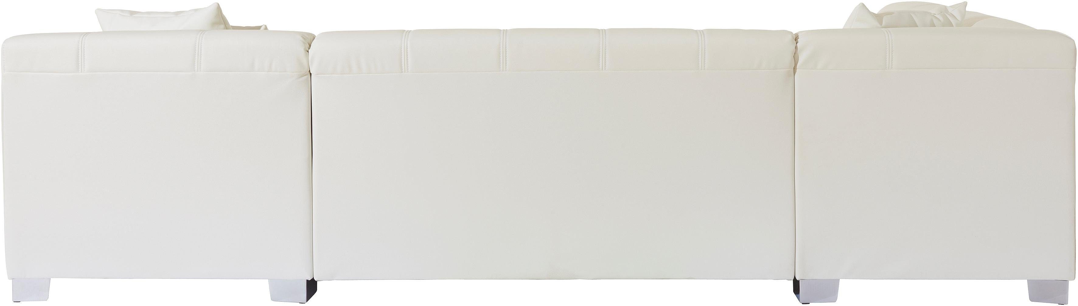 INOSIGN Zithoek Turah modern quiltwerk, incl. sierkussens, ook in leer,