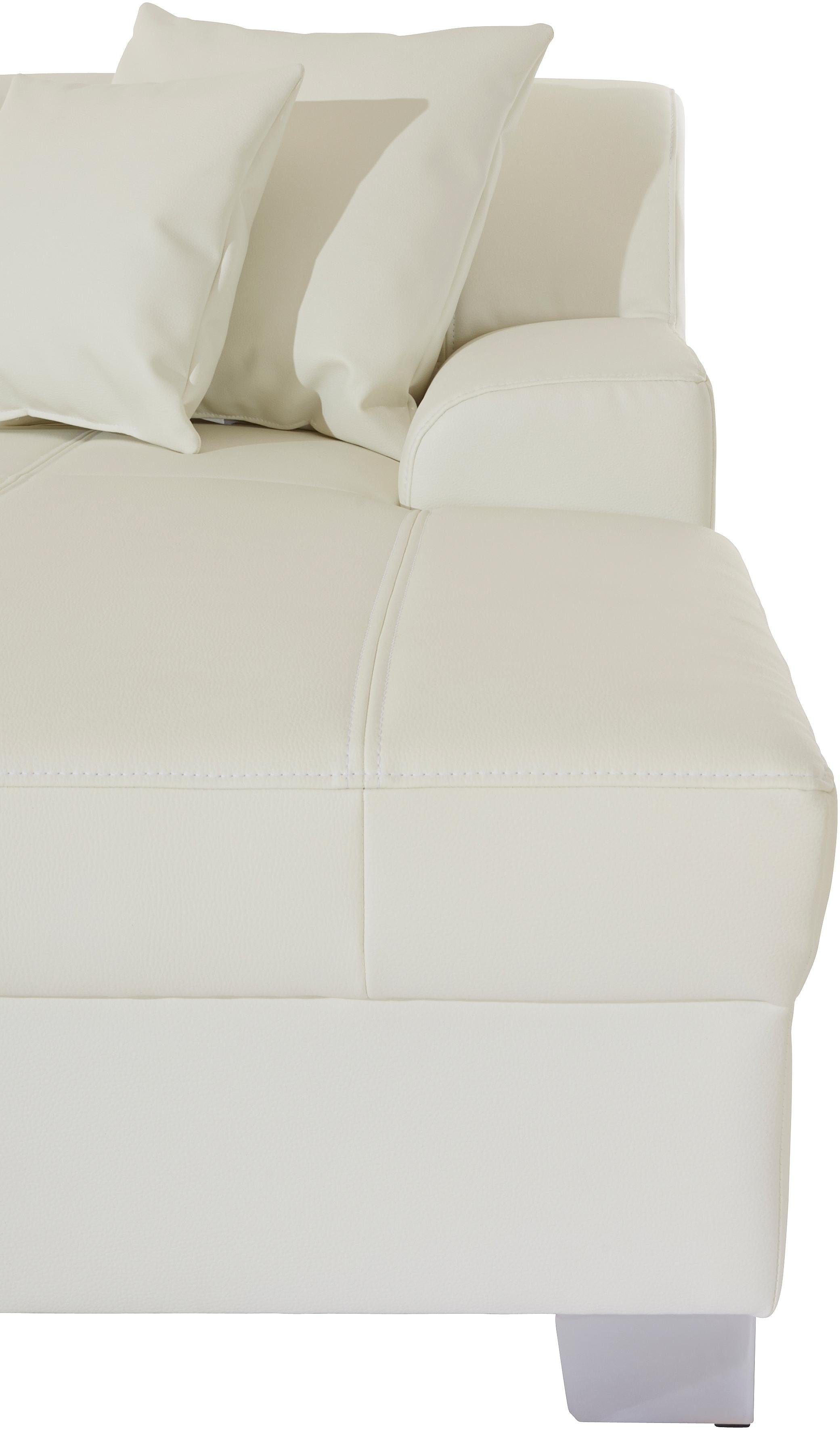 INOSIGN Zithoek Turah modern quiltwerk, incl. sierkussens, ook in leer,