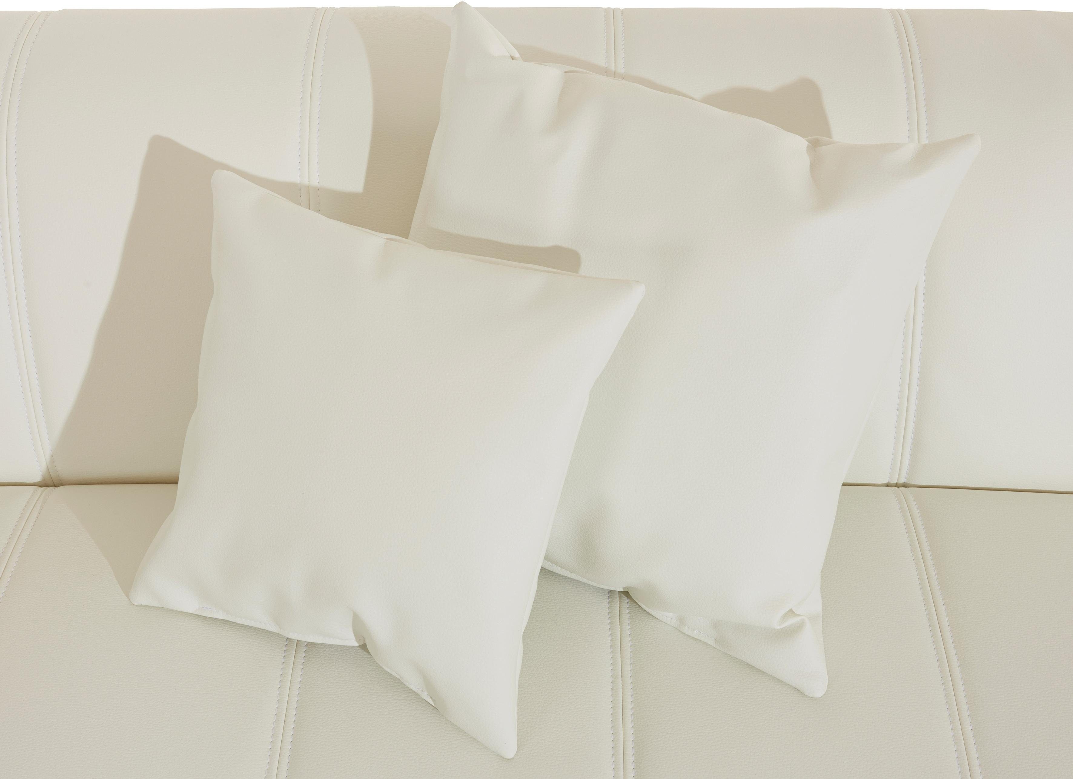 INOSIGN Zithoek Turah modern quiltwerk, incl. sierkussens, ook in leer,