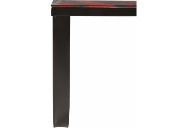 INOSIGN Salontafel met blad in regenboogdesign INOSIGN Salontafel met blad in regenboogdesign