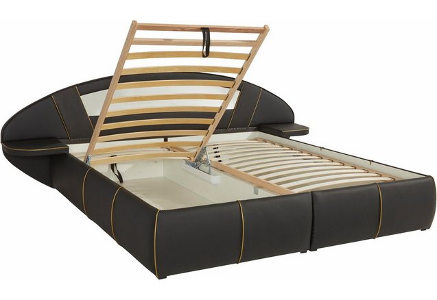 HAPO Bed met spiegel-hoofdbord HAPO Bed met spiegel-hoofdbord