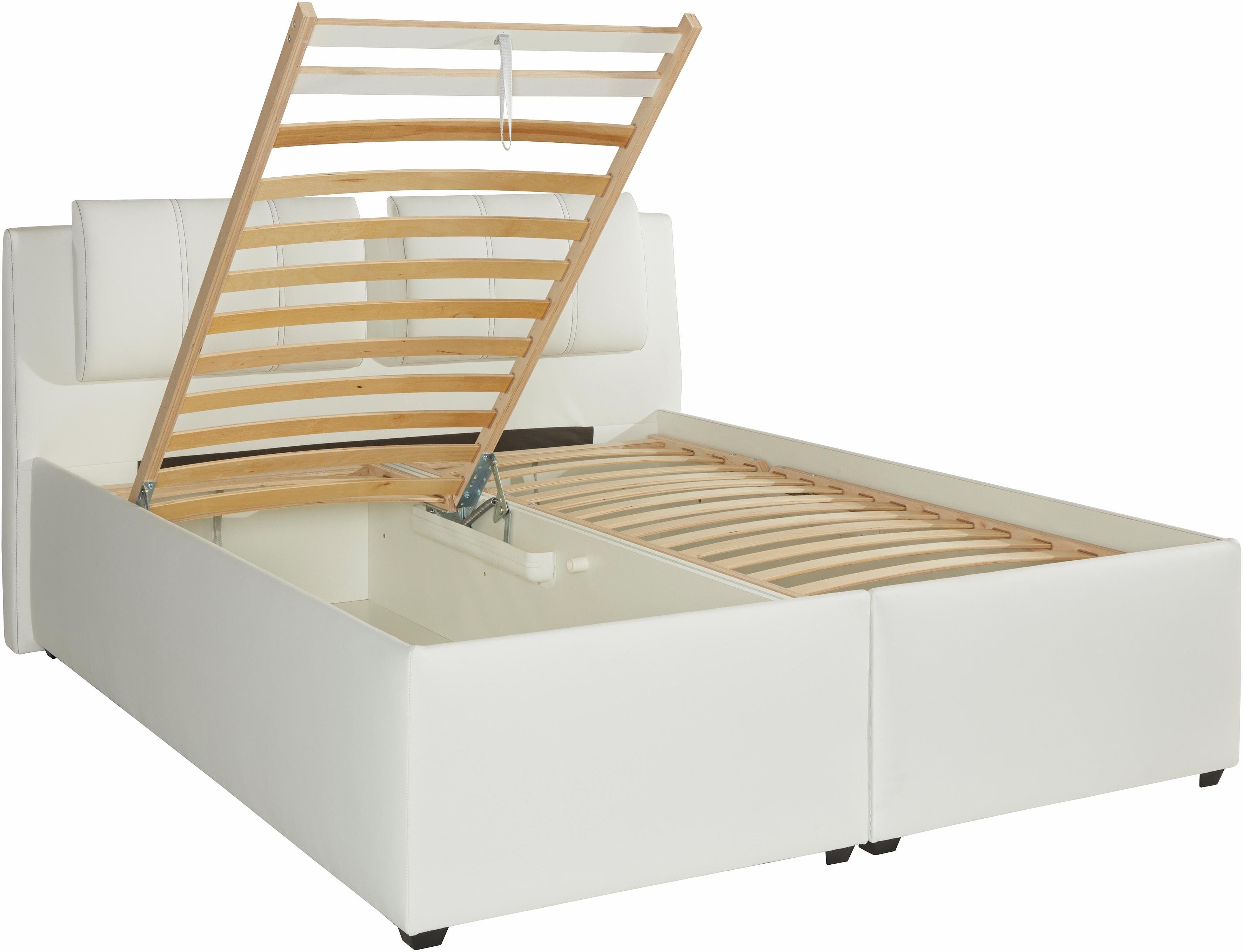 Maintal Gestoffeerd bed met verstelbare hoofdsteunen