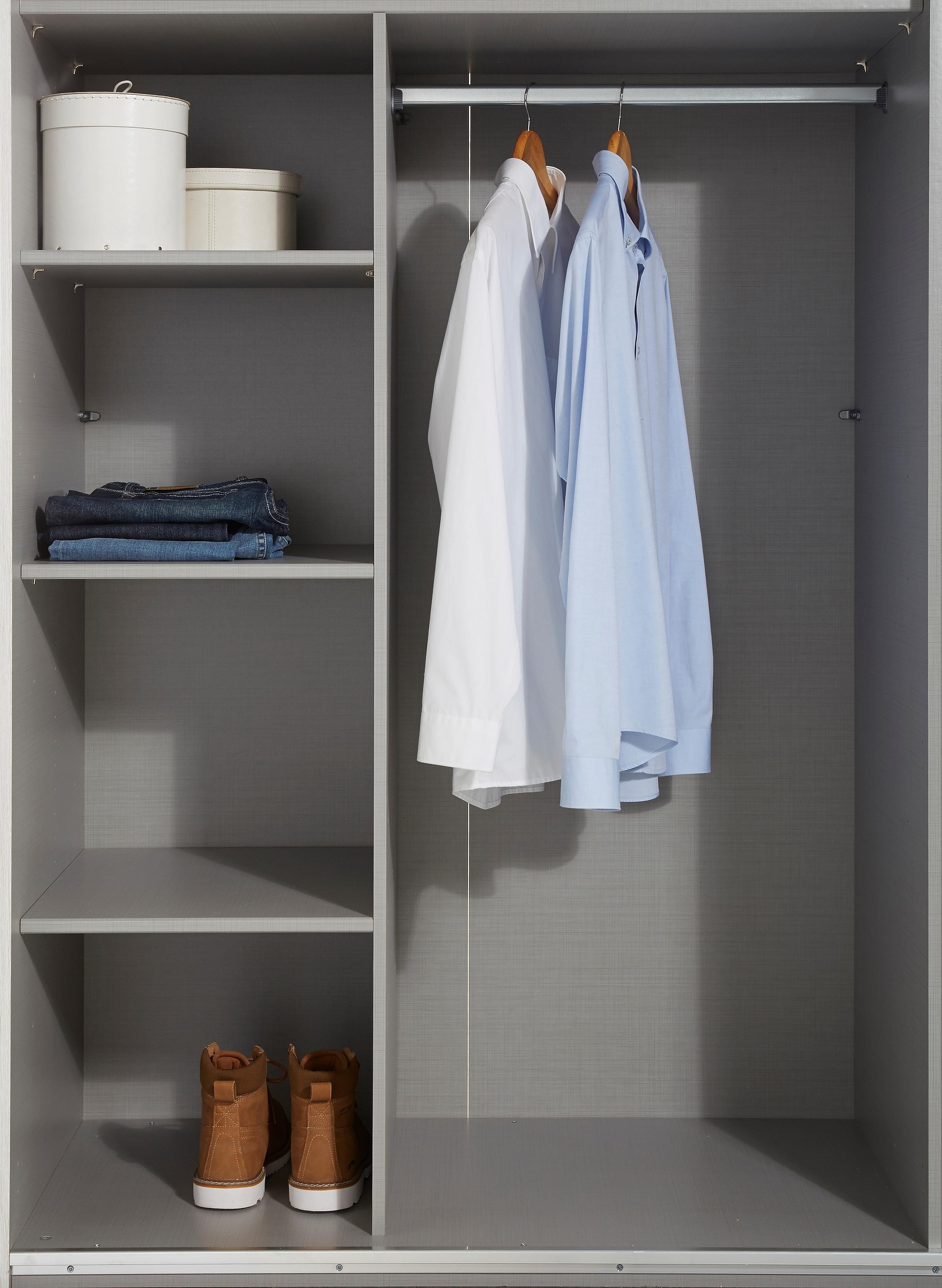 Wimex Indeling voor wimex kasten met de hoogte 236 cm accessoires grijs