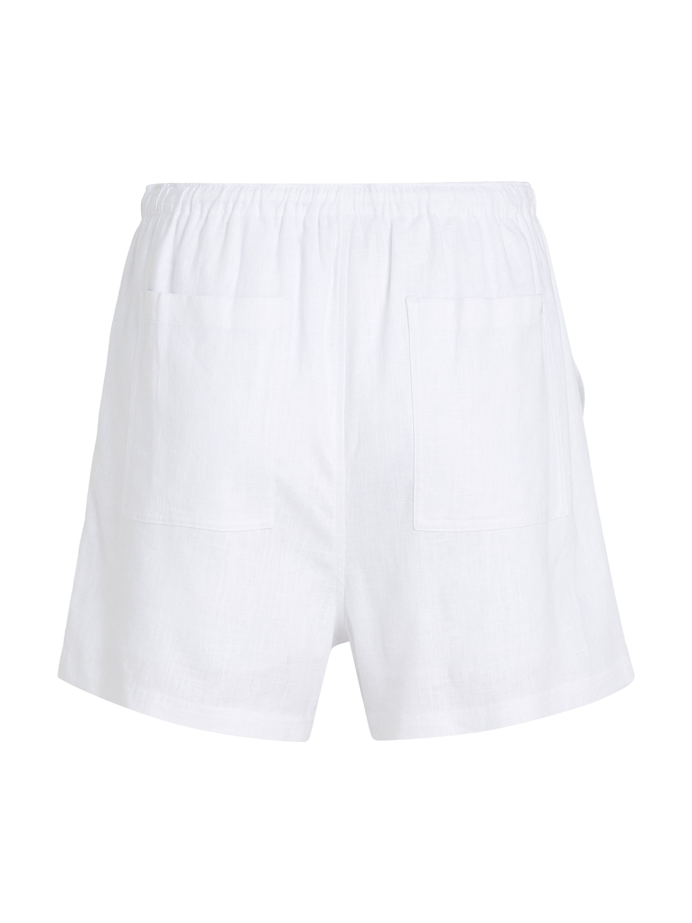 TOMMY JEANS Short TJW LINEN SHORT met vlag