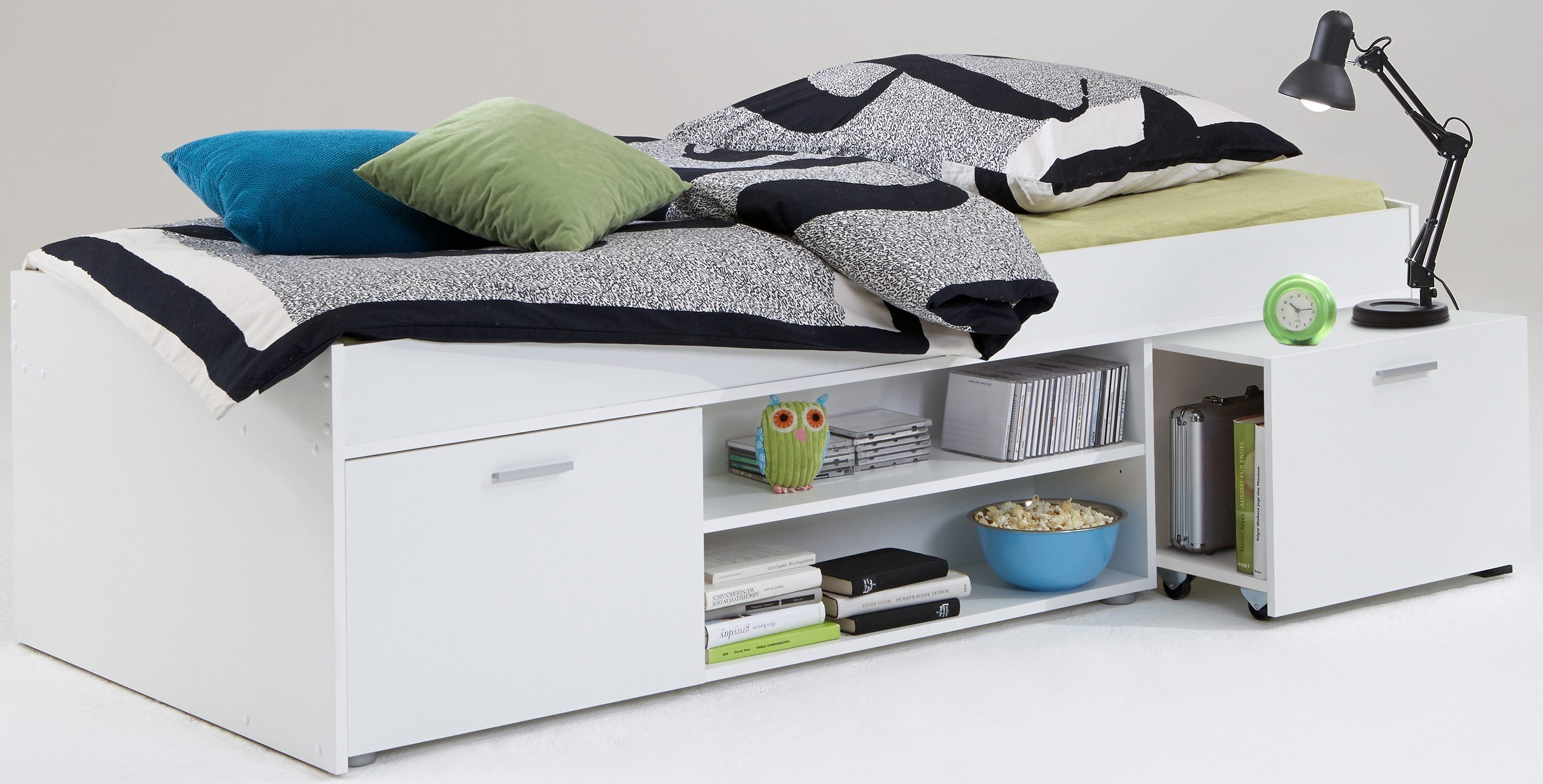 FMD Functioneel ledikant eenpersoonsbedden wit