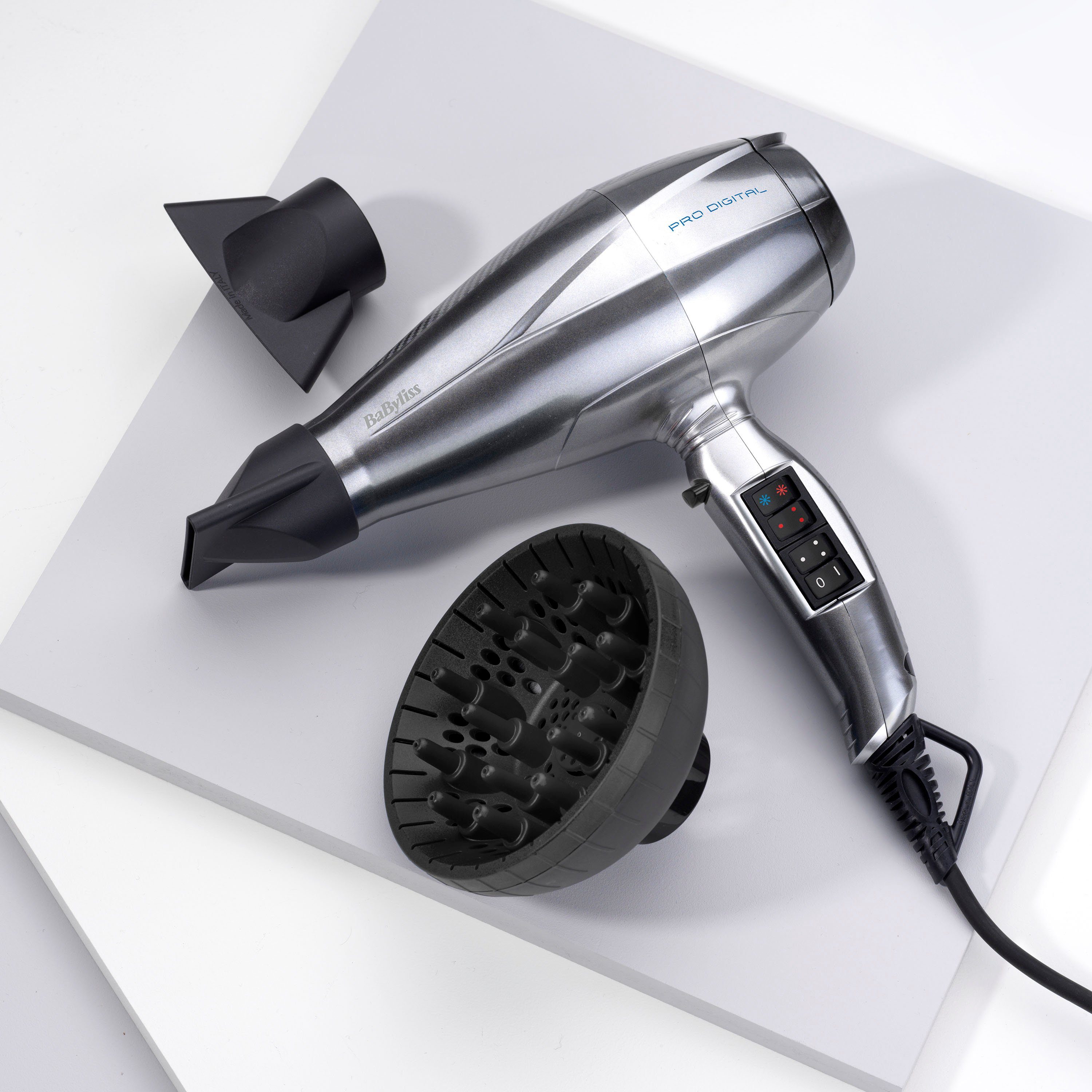Babyliss Haardroger 6000E Pro Digital met digitale motor