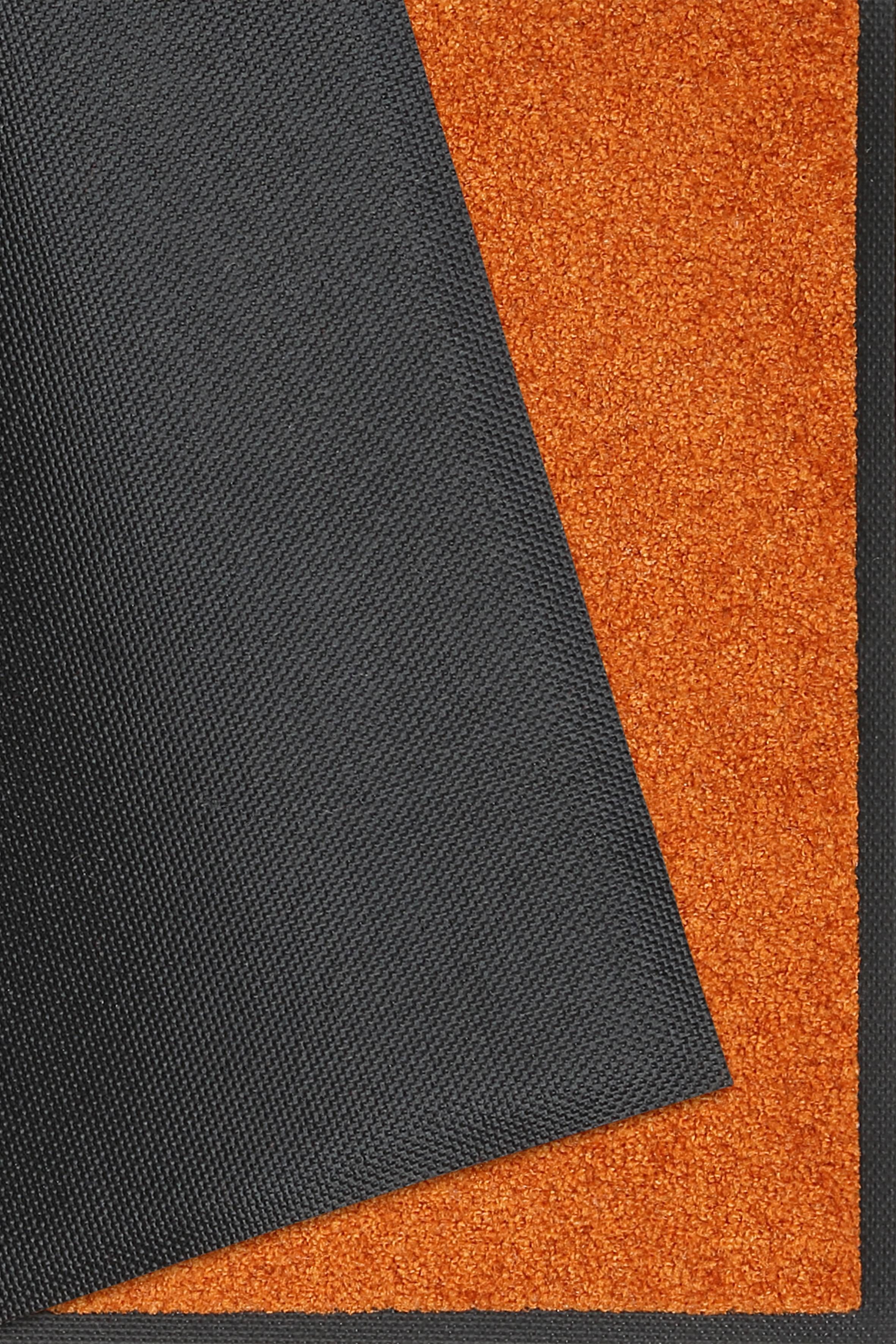 wash+dry by Kleen-Tex Mat Trend Uni, vuilafstotende mat, wasbaar