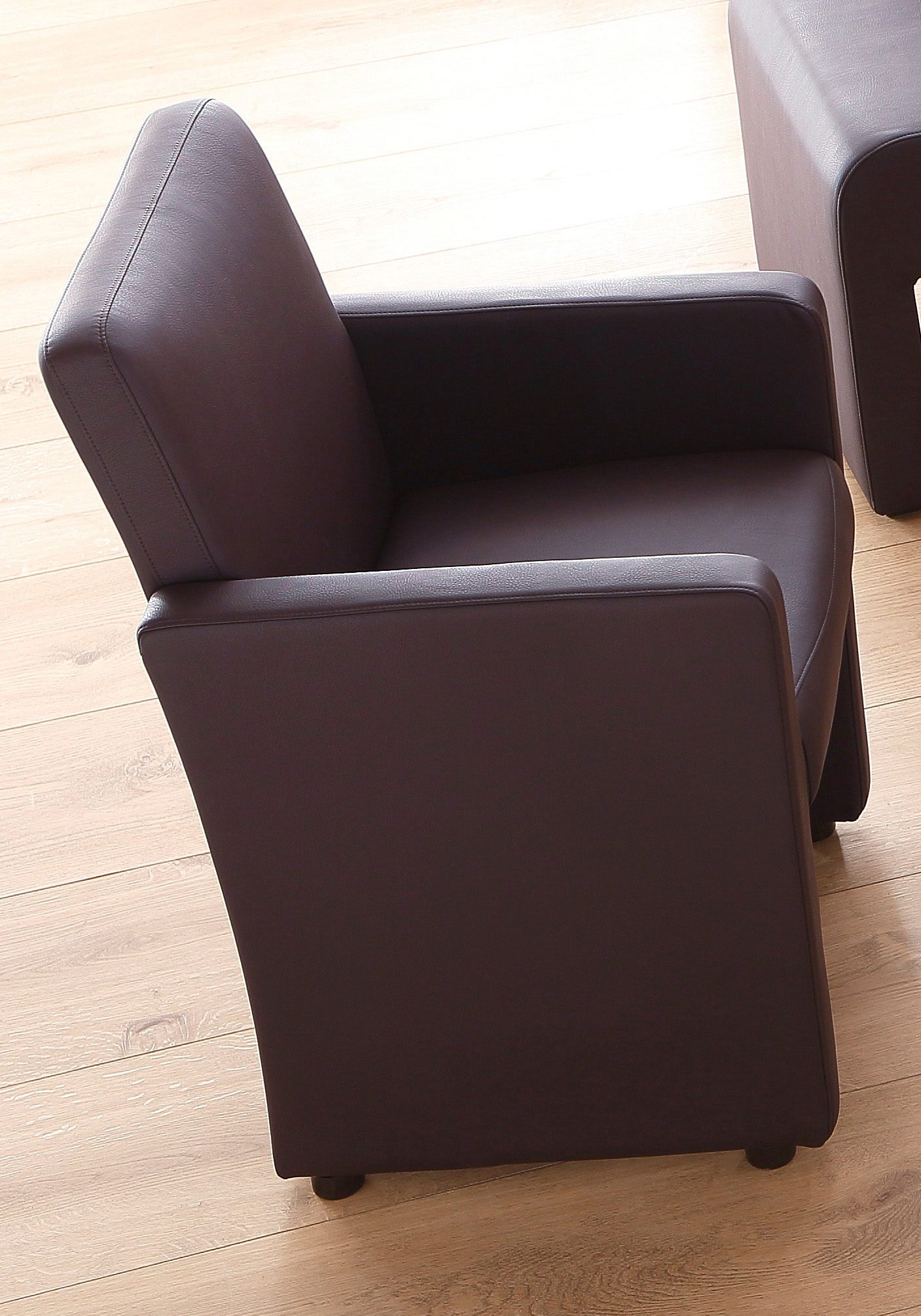 Home affaire Cocktailfauteuil Bologna in verschillende kleuren en materialen te bestellen