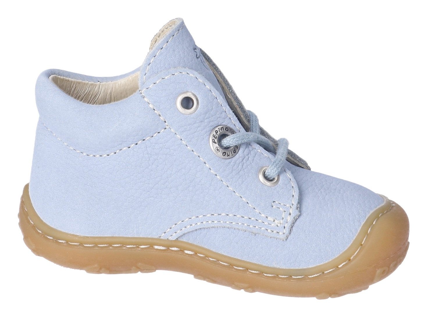 PEPINO by RICOSTA Babyschoentjes Cory 50 WMS: Midden Veterschoen met WMS-systeem, leer, maat sjabloon om te downloaden