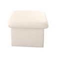 hocker, softlux, luxe-microgaren of luxe-imitatieleer bruin hocker, softlux, luxe-microgaren of luxe-imitatieleer bruin