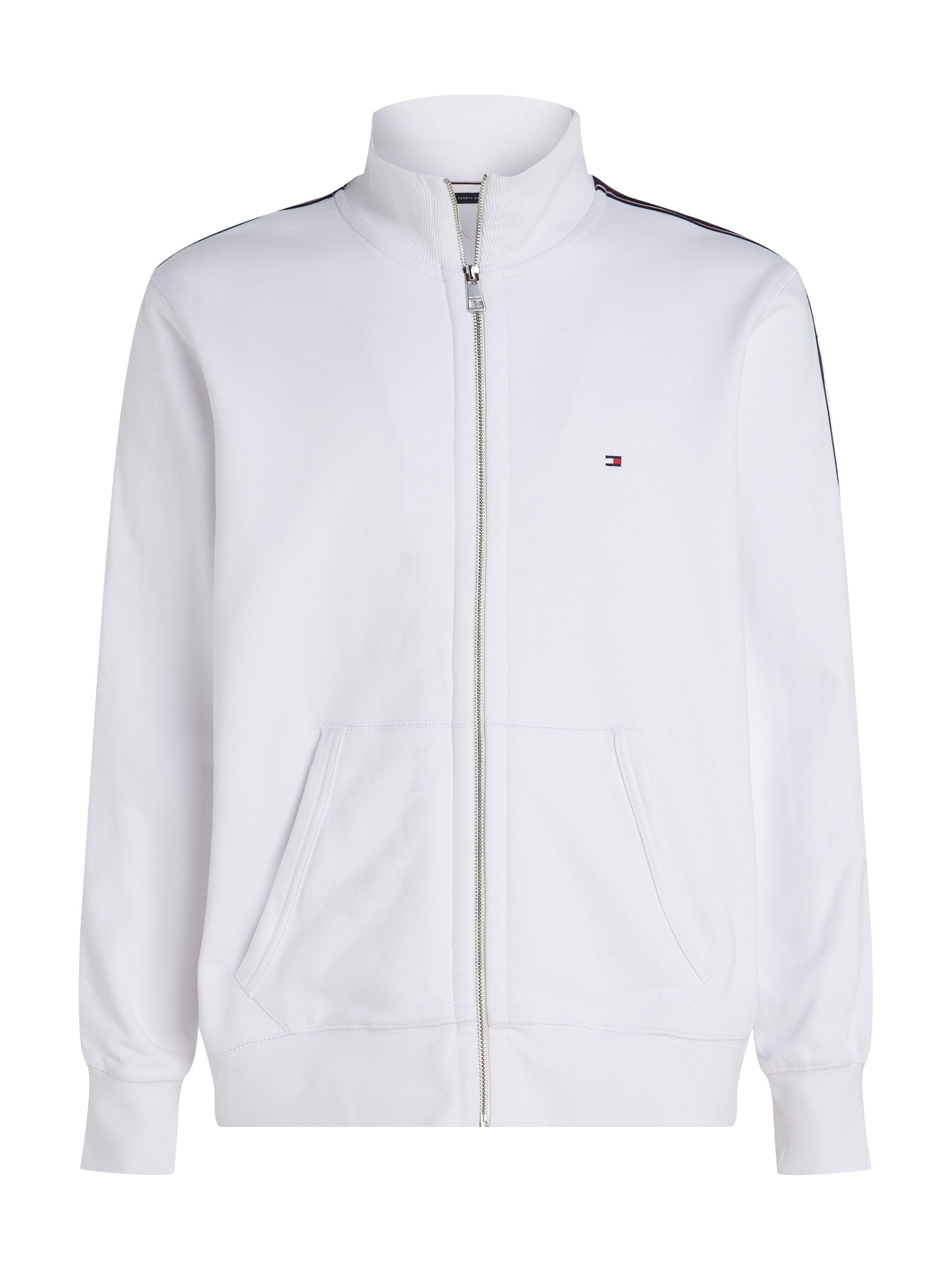 Tommy Hilfiger Sweatvest GLOBAL STRIPE ZT STAND COLLAR
