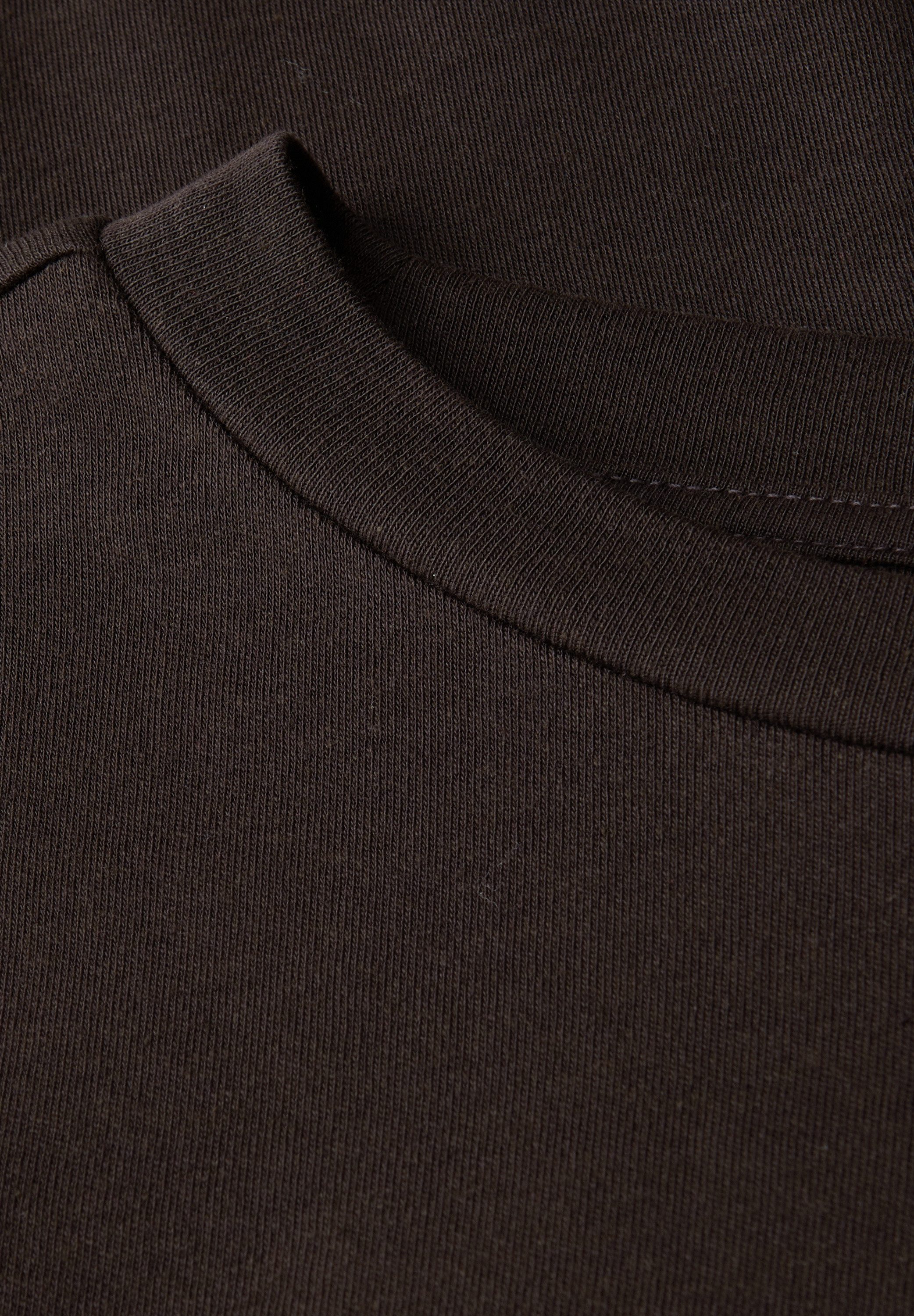 STREET ONE T-shirt met rimpeling op de schouders
