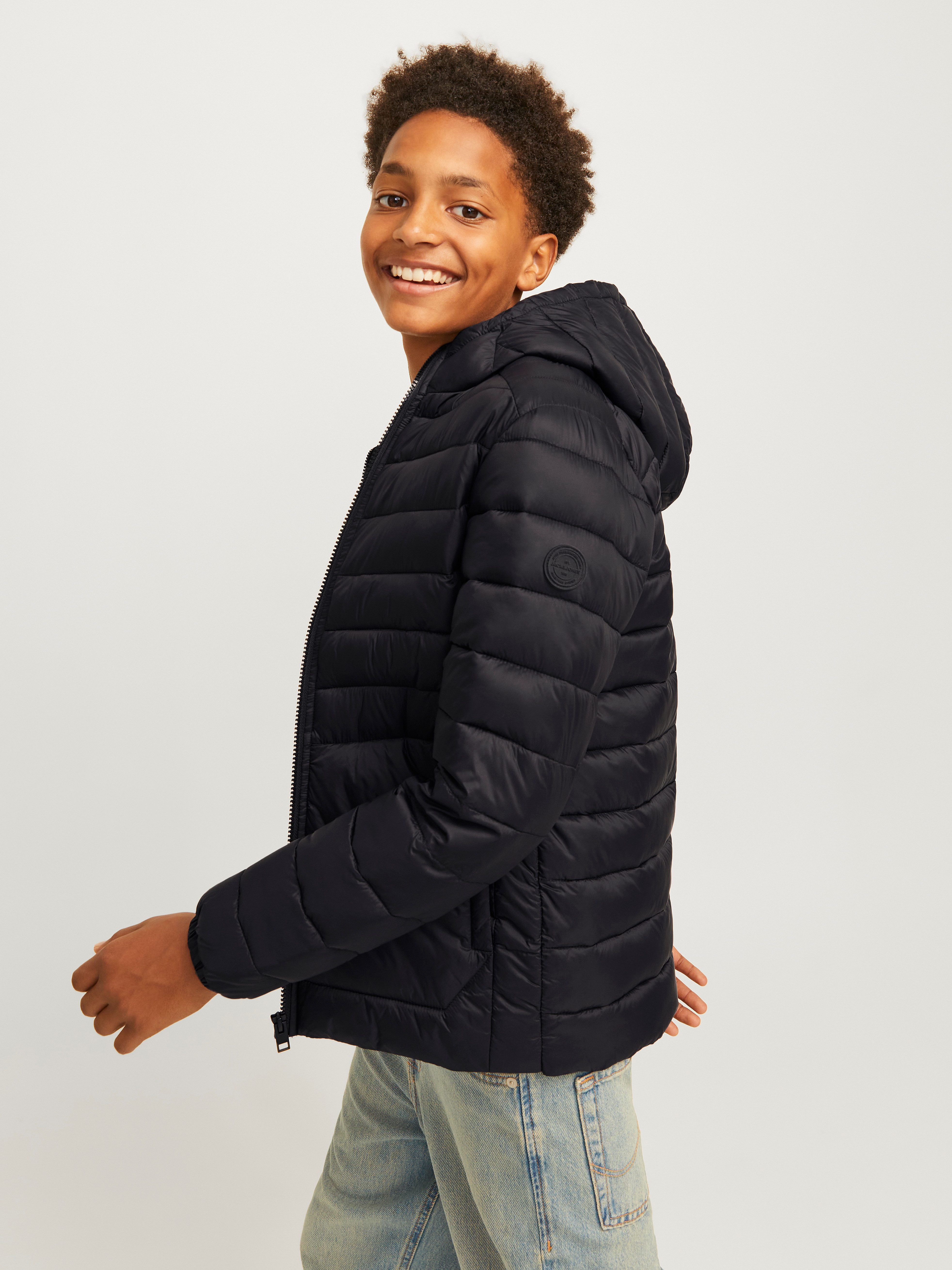 Jack & Jones Junior Gewatteerde jas JJESPRINT PUFFER HOOD NOOS JNR