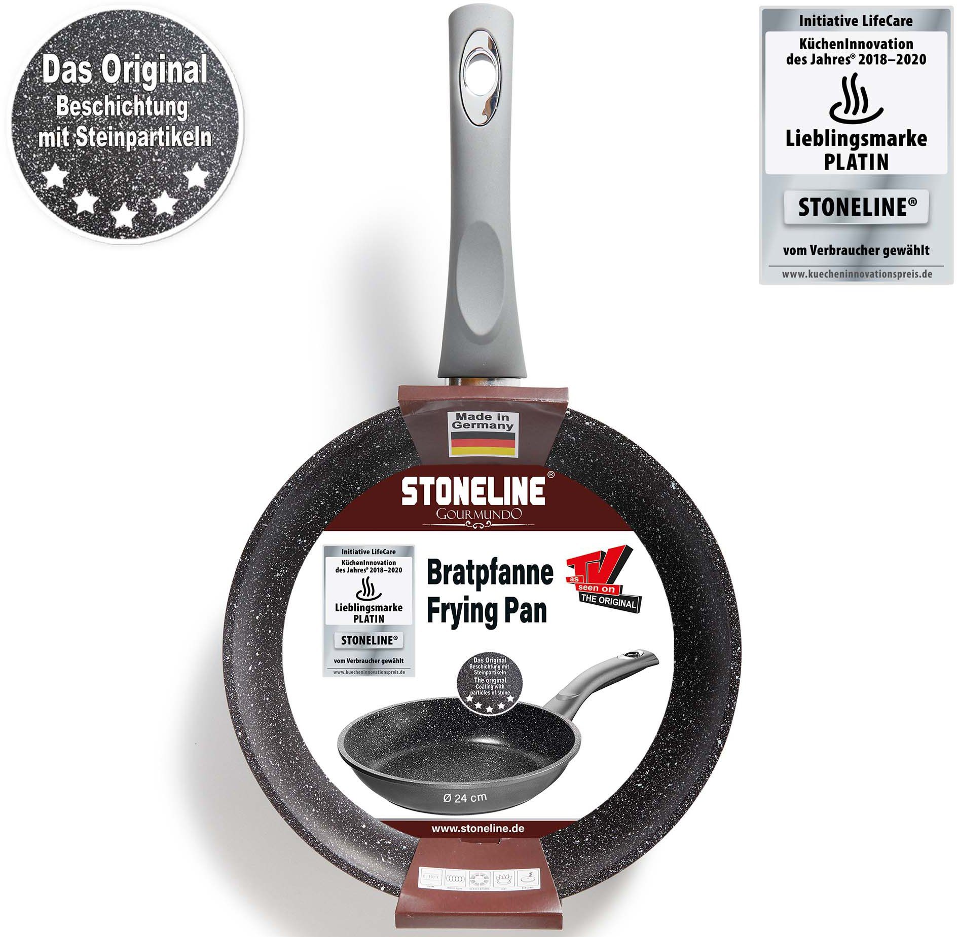 STONELINE Koekenpan Gourmundo Made in Germany, STONELINE®-antiaanbaklaag, inductie, inductie (1-delig)