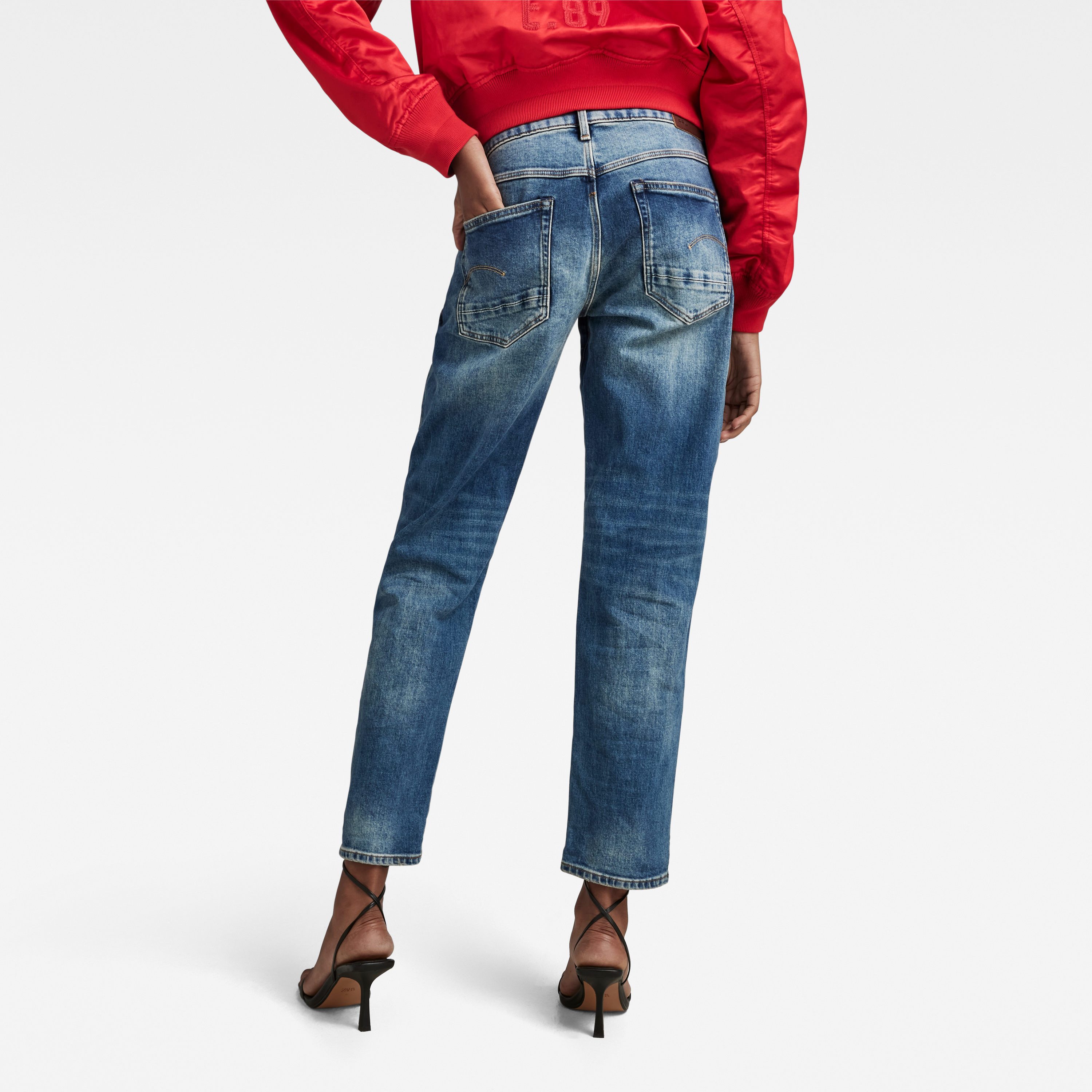 G-Star RAW Boyfriendjeans Kate Boyfriend met authentieke used effecten