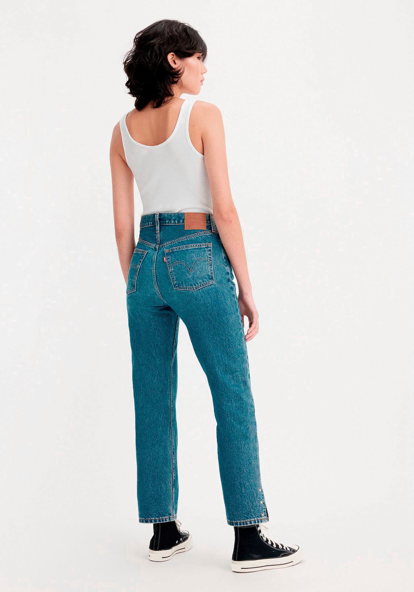 Levi's® 7/8 jeans 501 CROP 501 collectie, 5-pocket-stijl