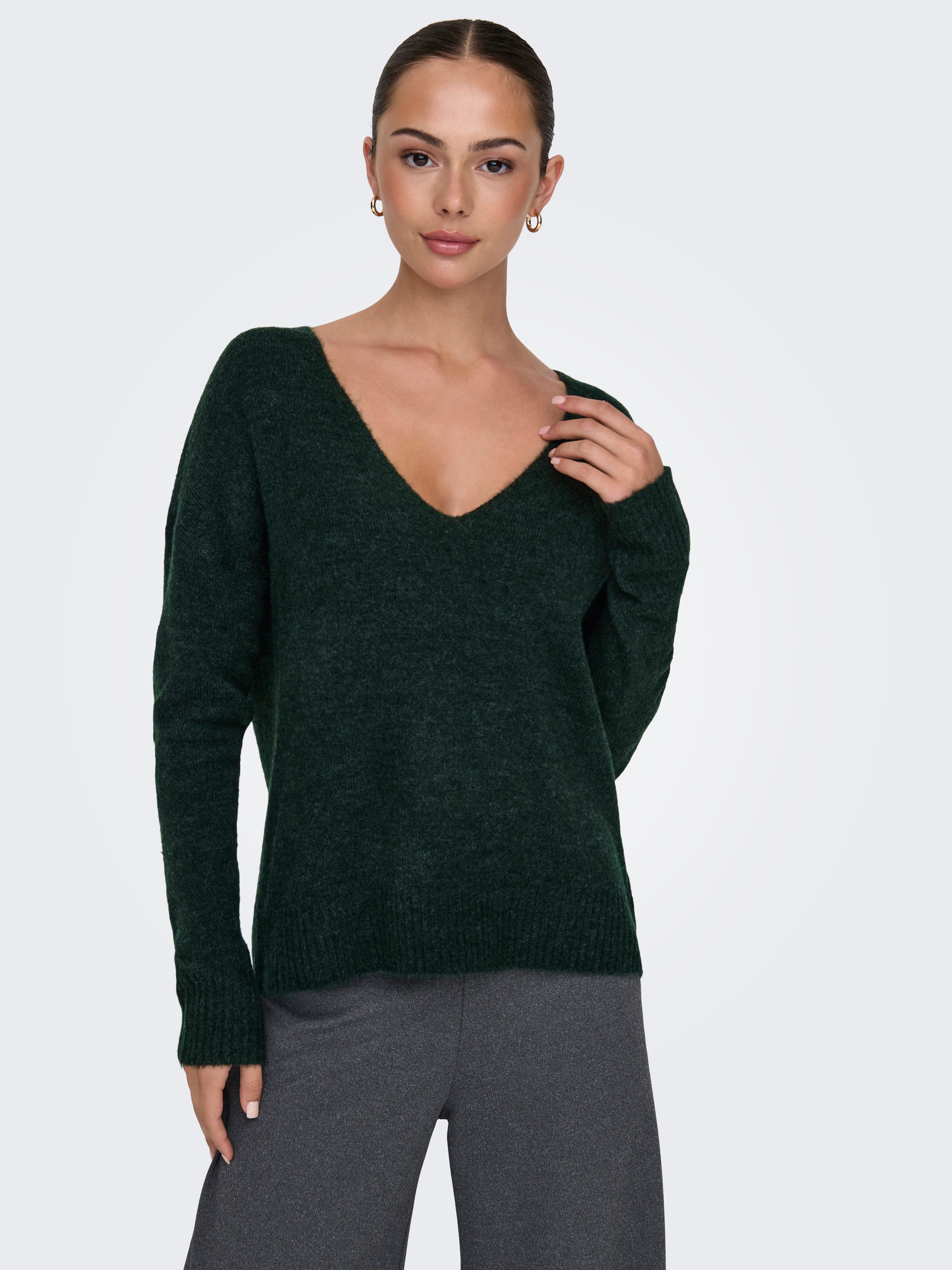 JDY Trui met V-hals JDYELANORA L/S V-NECK PULLO. KNT NOOS