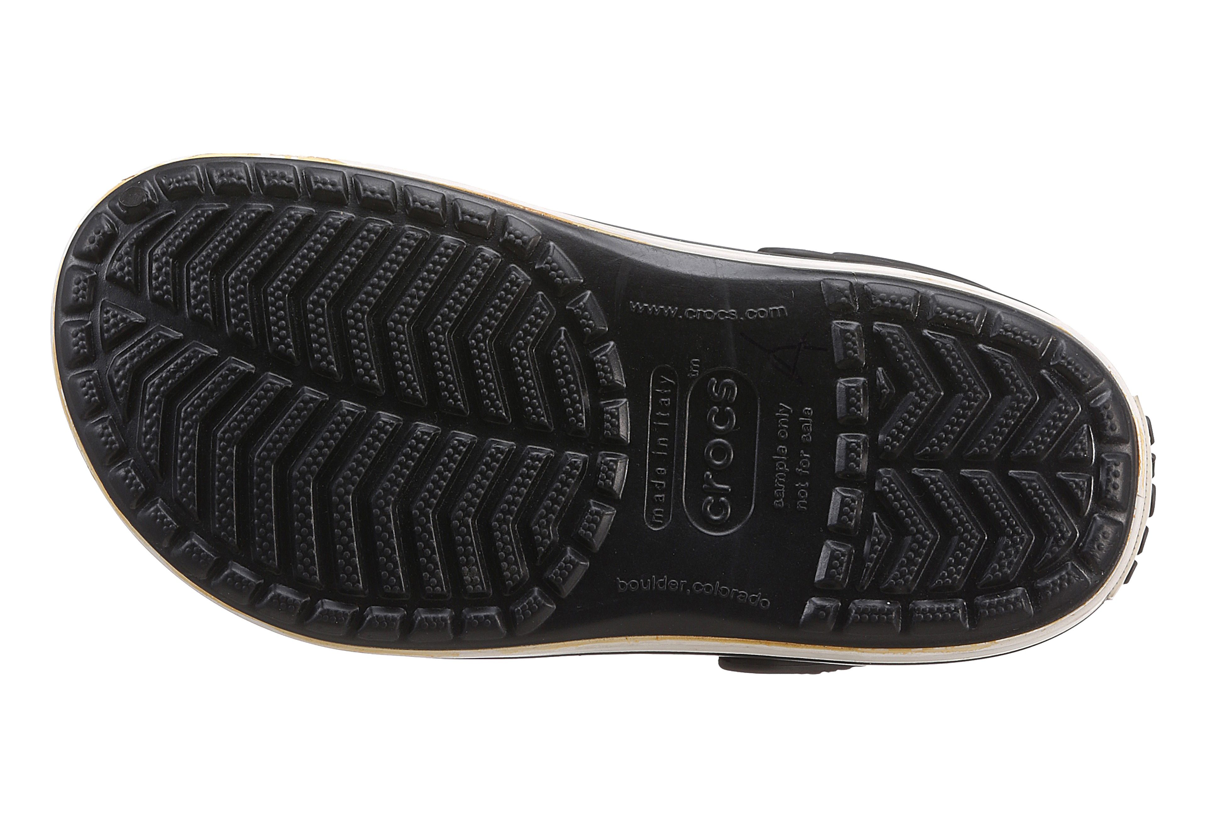 Crocs Clogs Crocband , zomerschoen, tuinschoen, badschoen, met gekleurde zool