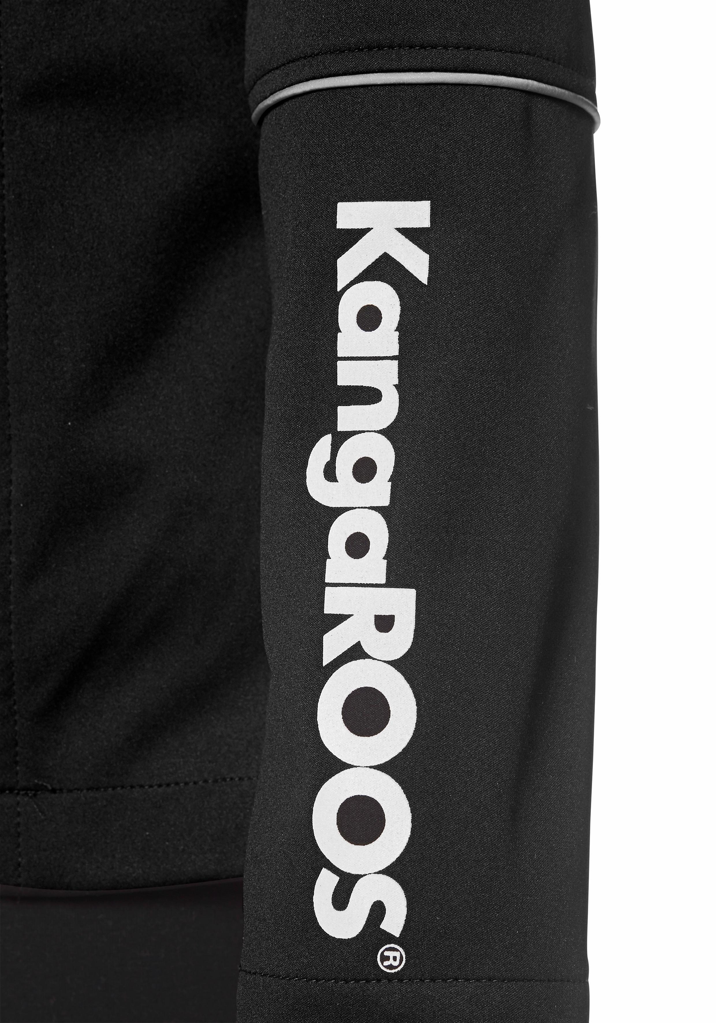 KangaROOS Softshell-jack van softshell-materiaal, figuurvriendelijke snit