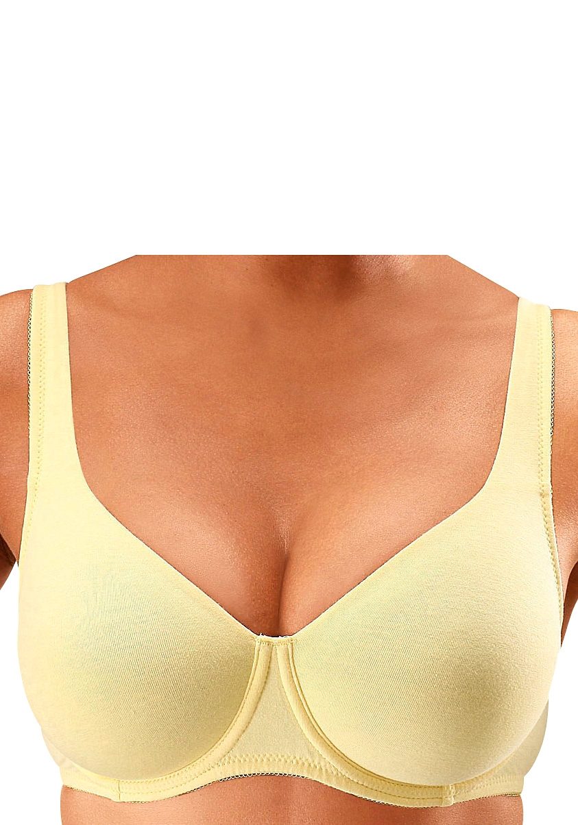 Petite fleur Minimizer-bh met beugel van katoen (Set van 2)