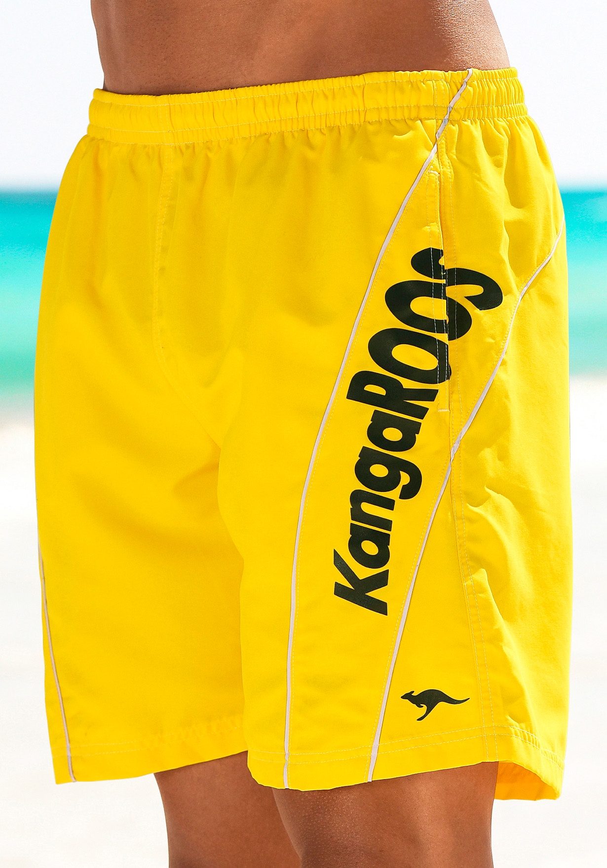 KangaROOS Zwemshort met kangaroos opschrift