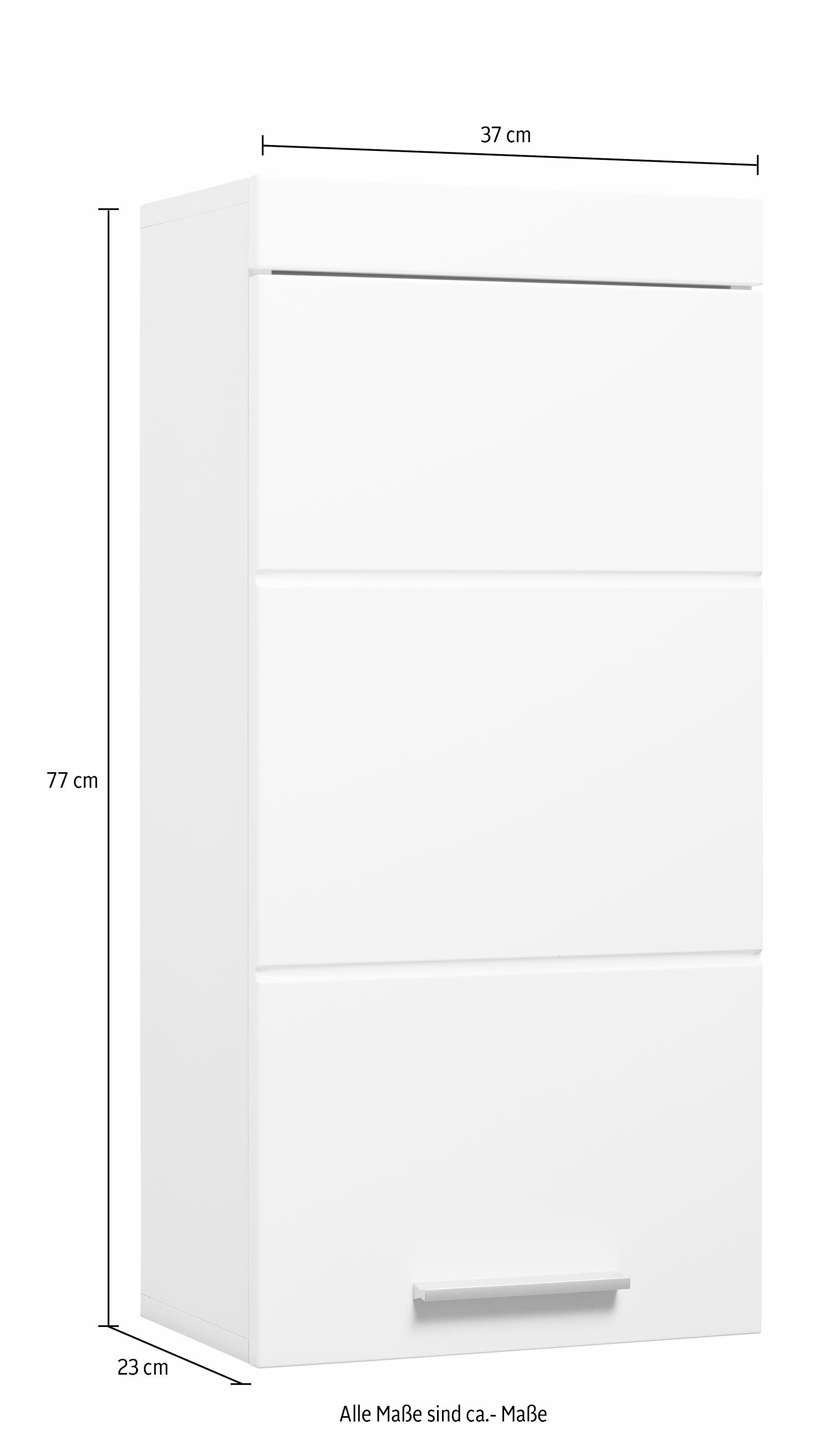 INOSIGN Hangend kastje Avena Badkamerkast met verwisselbare deuropening - (B/D/H) 37/23/77 cm