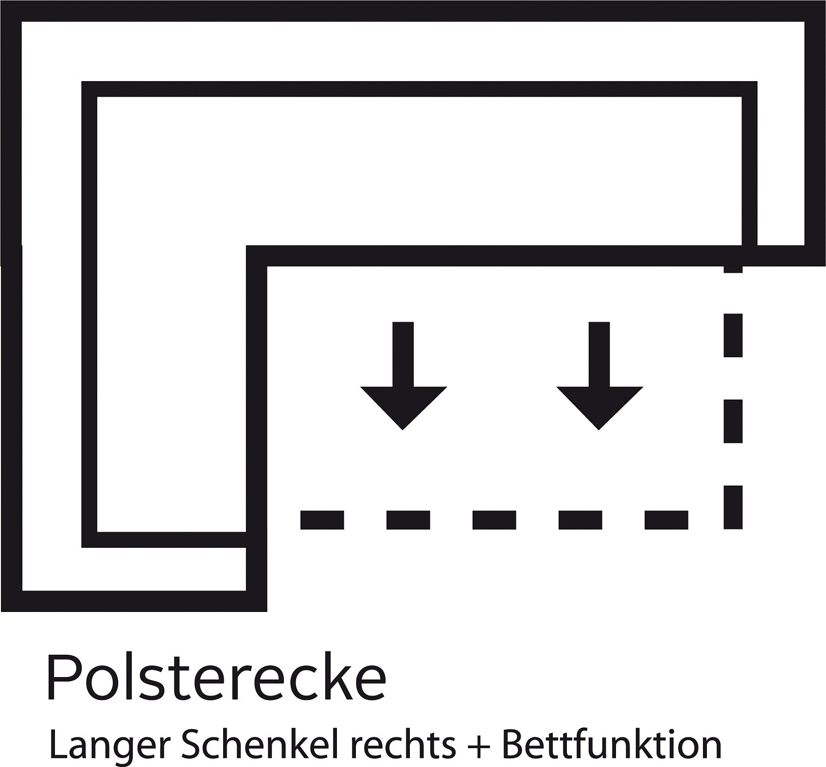 sit&more Hoekbank Bansin L-vorm optioneel met slaapfunctie