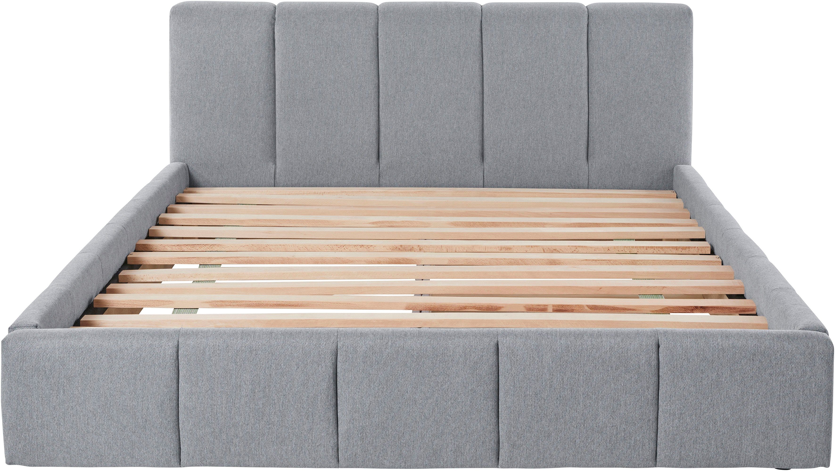 LeGer Home by Lena Gercke Gestoffeerd bed Maileen in 5 breedten en 3 kleuren, incl. rolbodem