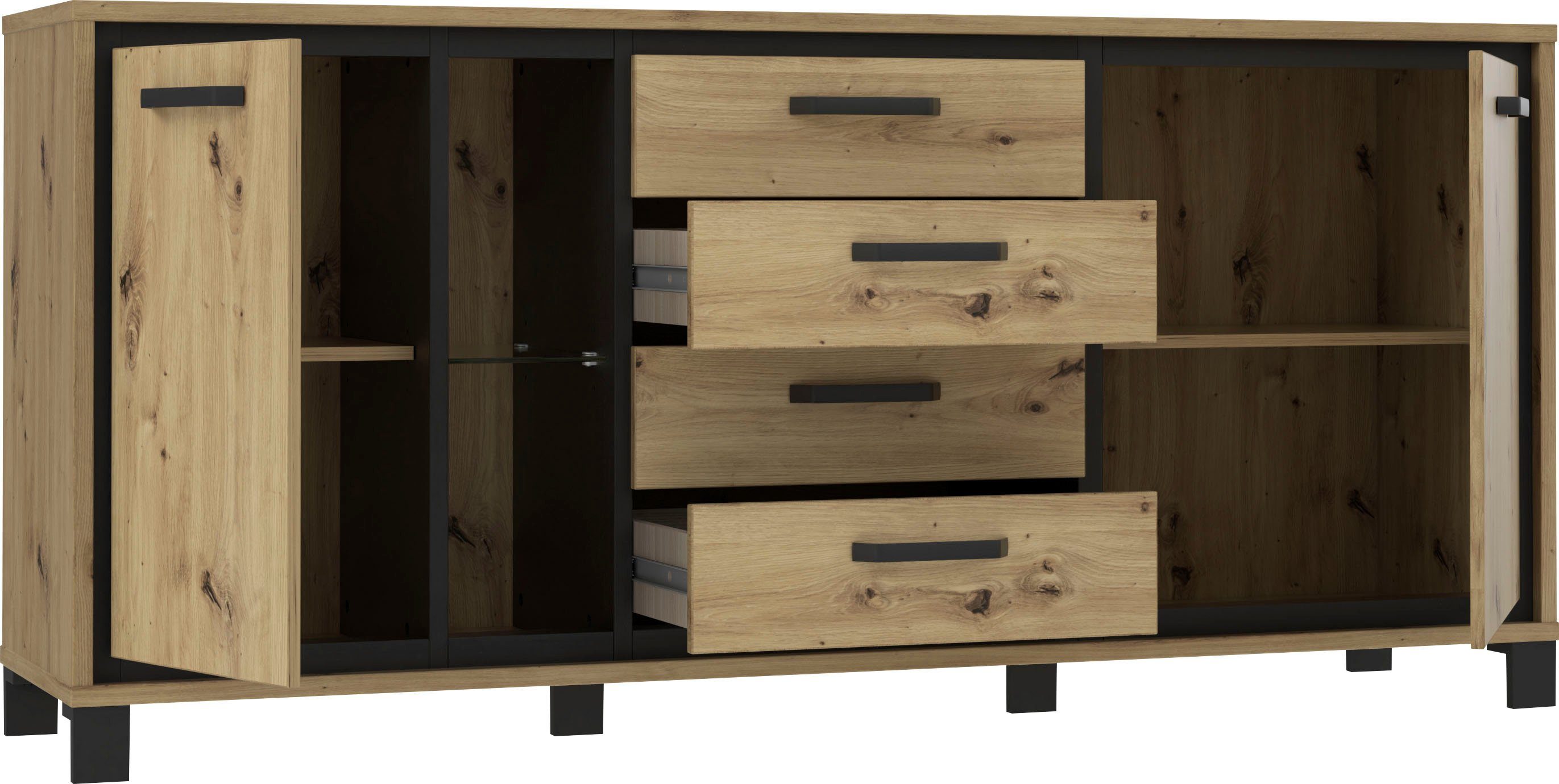 FORTE Dressoir Trondheim Breedte 177 cm